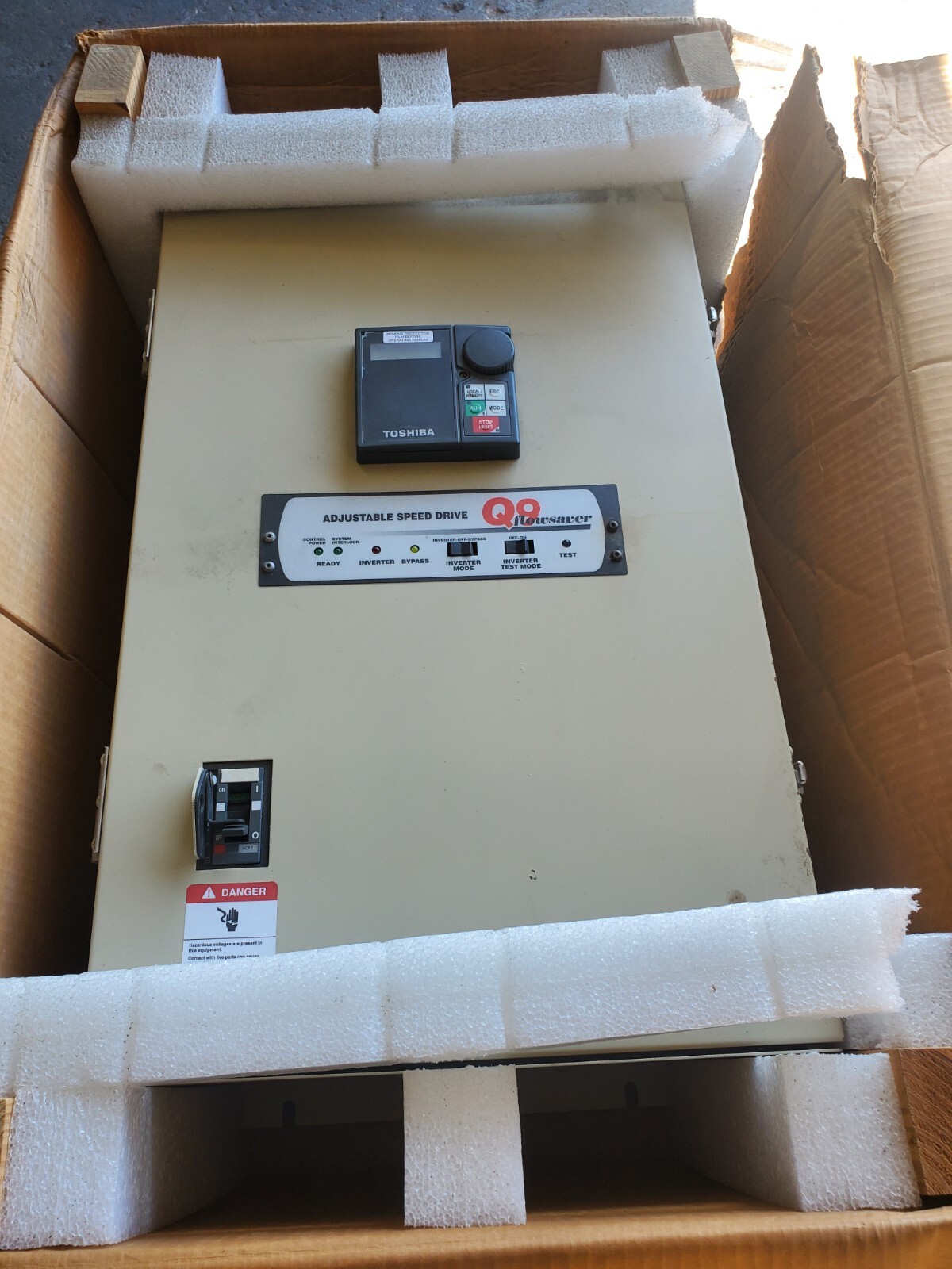 3 HP ADJUSTABLE SPEED DRIVE INDOOR 480 VOLT