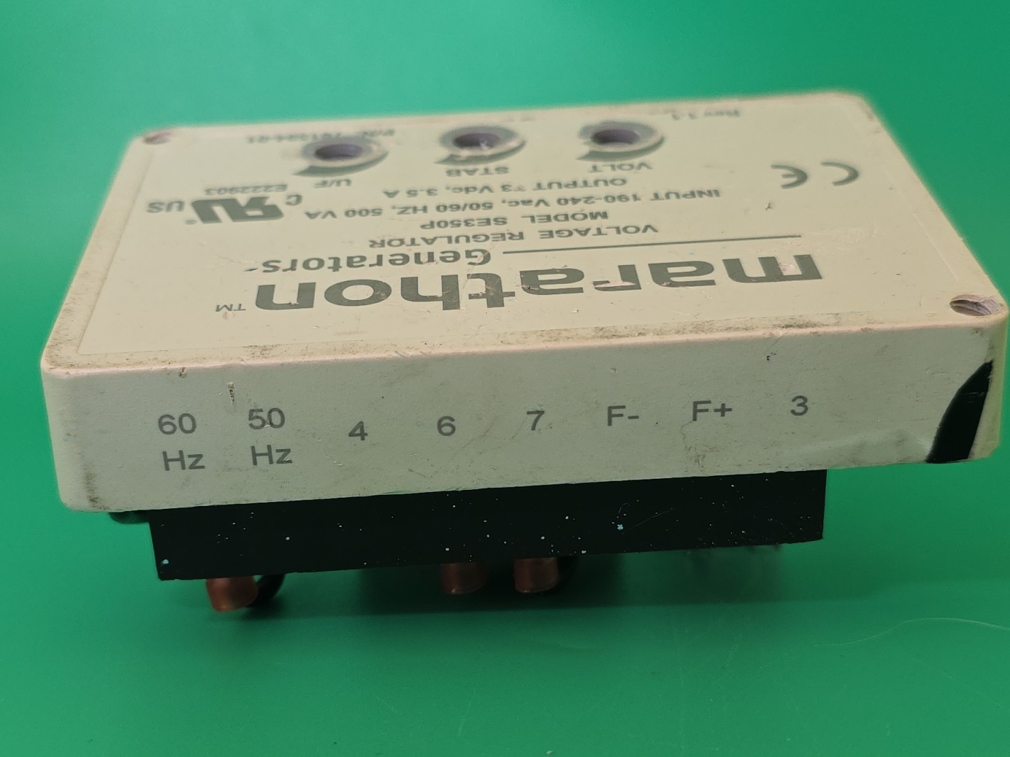 OEM MARATHON SE350P AVR Automatic Voltage Regulator P/N 761594-01