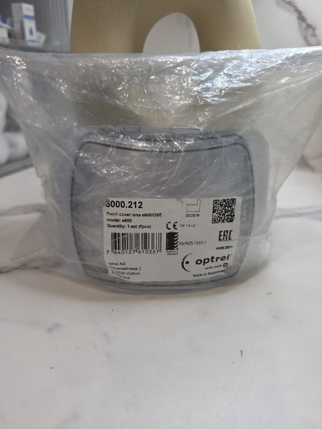 Optrel 5000.212 Front Cover Lens (5 pieces)