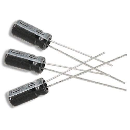 Radial Electrolytic Capacitor 5 Pack 100uF 25V 105C Electronic Component Part