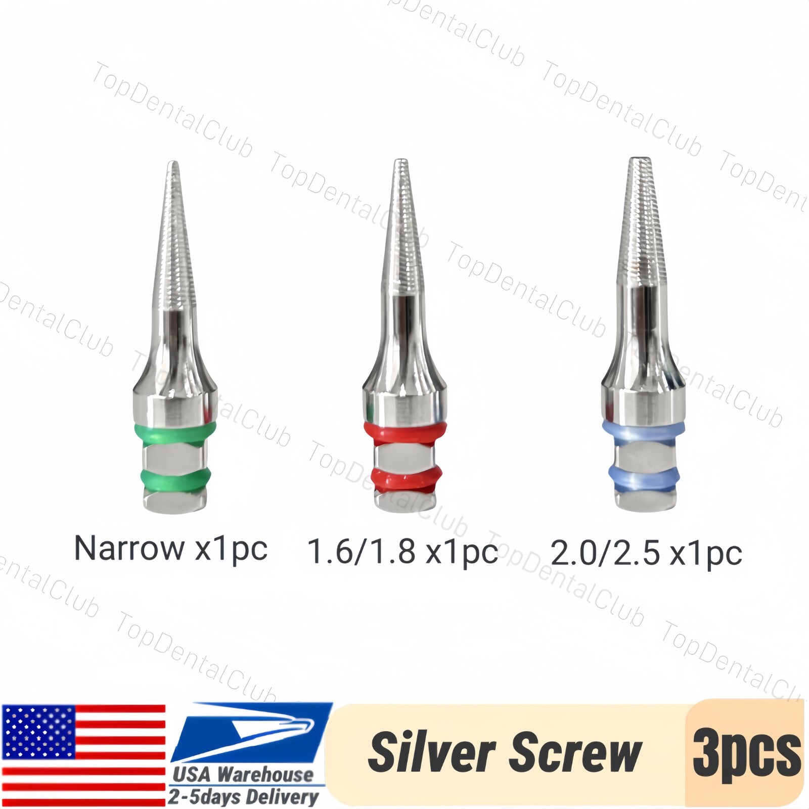 Dental Fixture Remover Screw Broken Implants Pick Up Extractor Failed SOS Screws