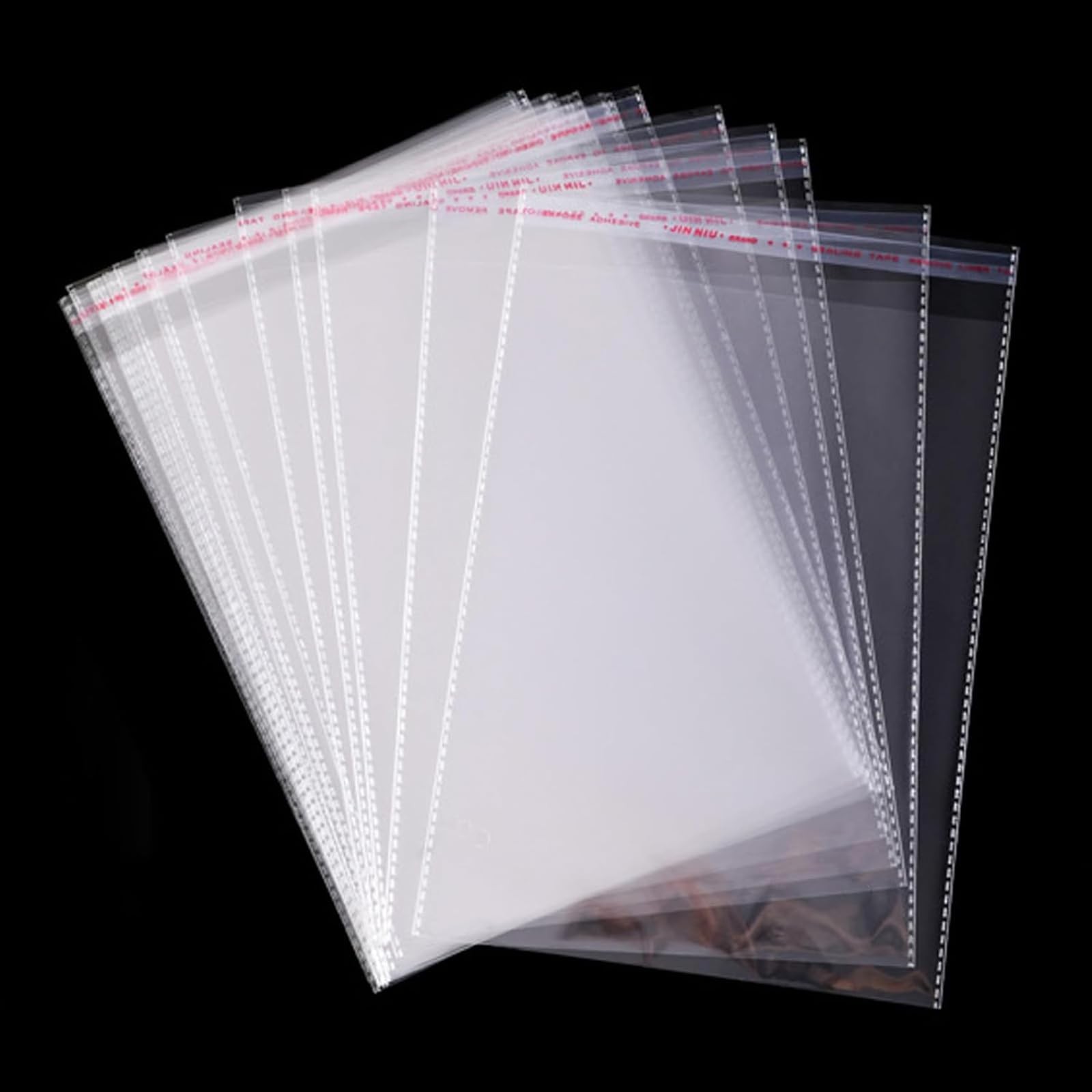 Clear Cello Bags 9×12 Inch SelfSealing Resealable Clothing Poly Bags 100pcs