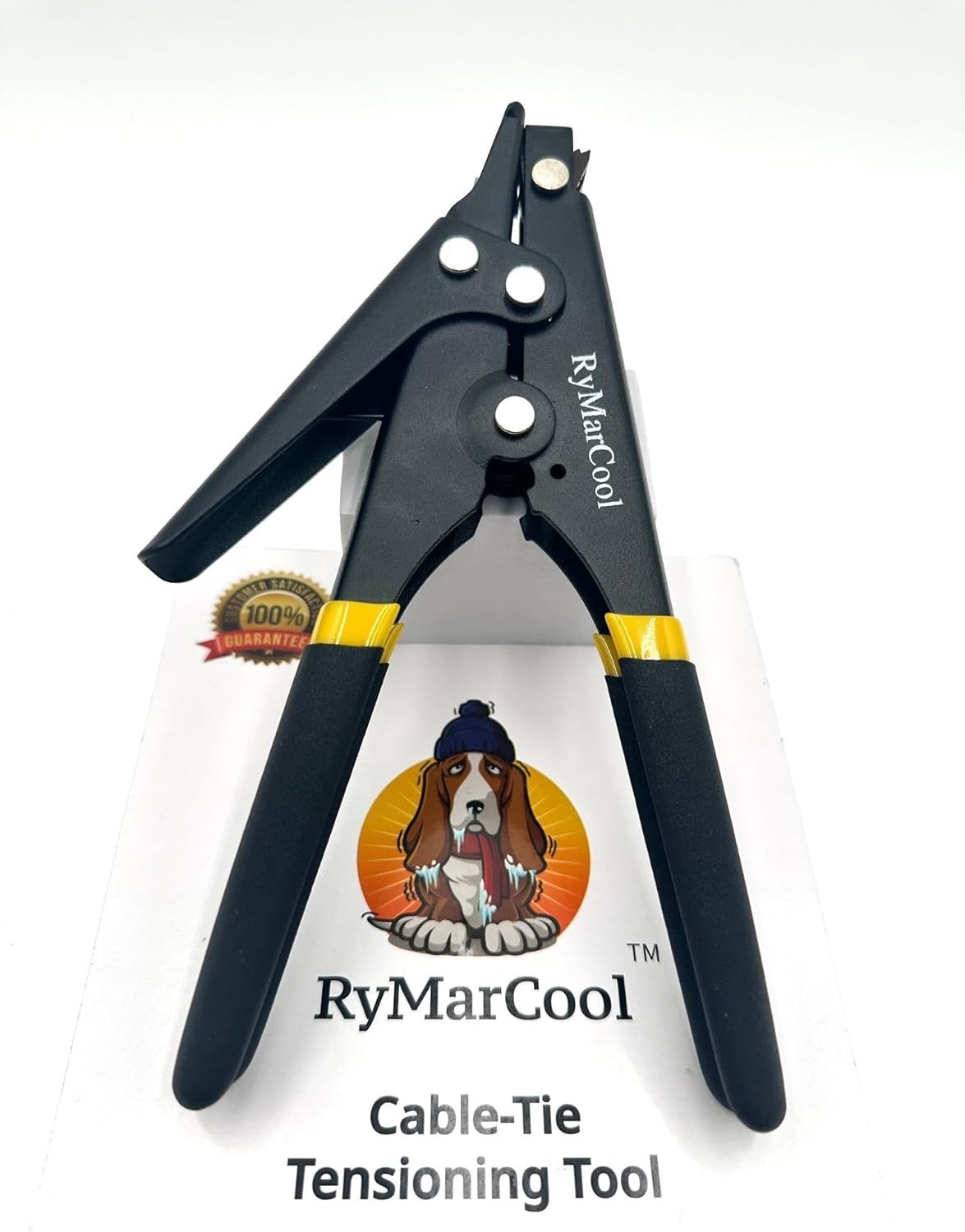 Cable Tie Tensioning Tool Durable Steel, Comfortable Handles, for HVAC and Trade
