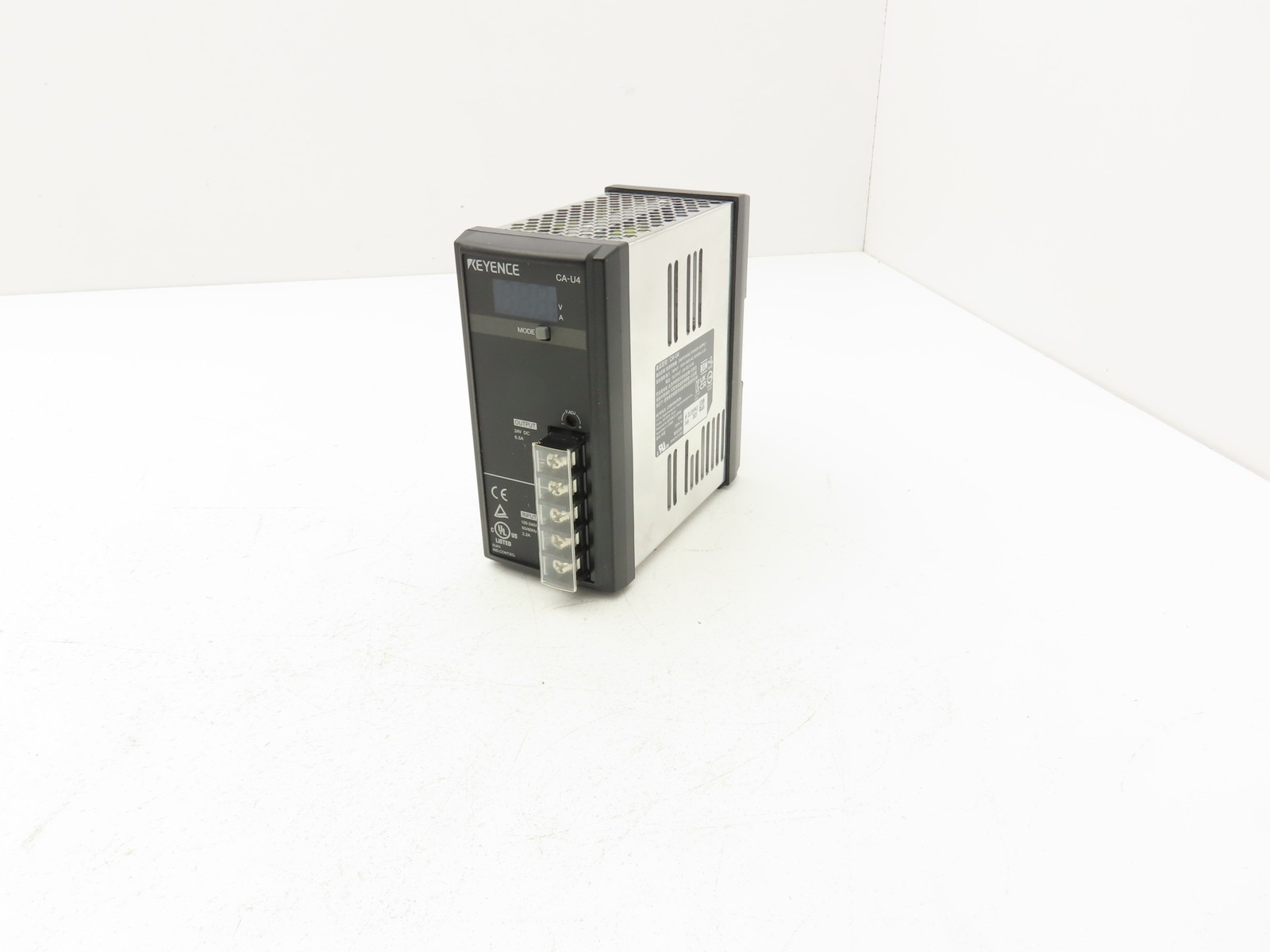 Keyence CA-U4 PLC Power Supply PSU 24VDC 6.5A 100-240V