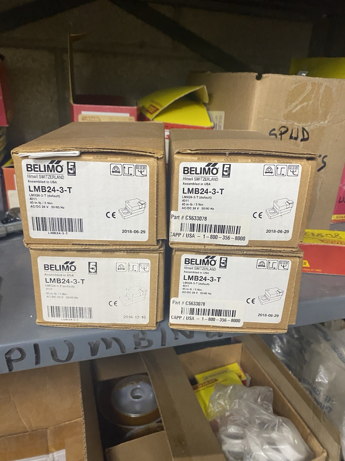 Belimo LMB24-3-T Control Damper Actuator