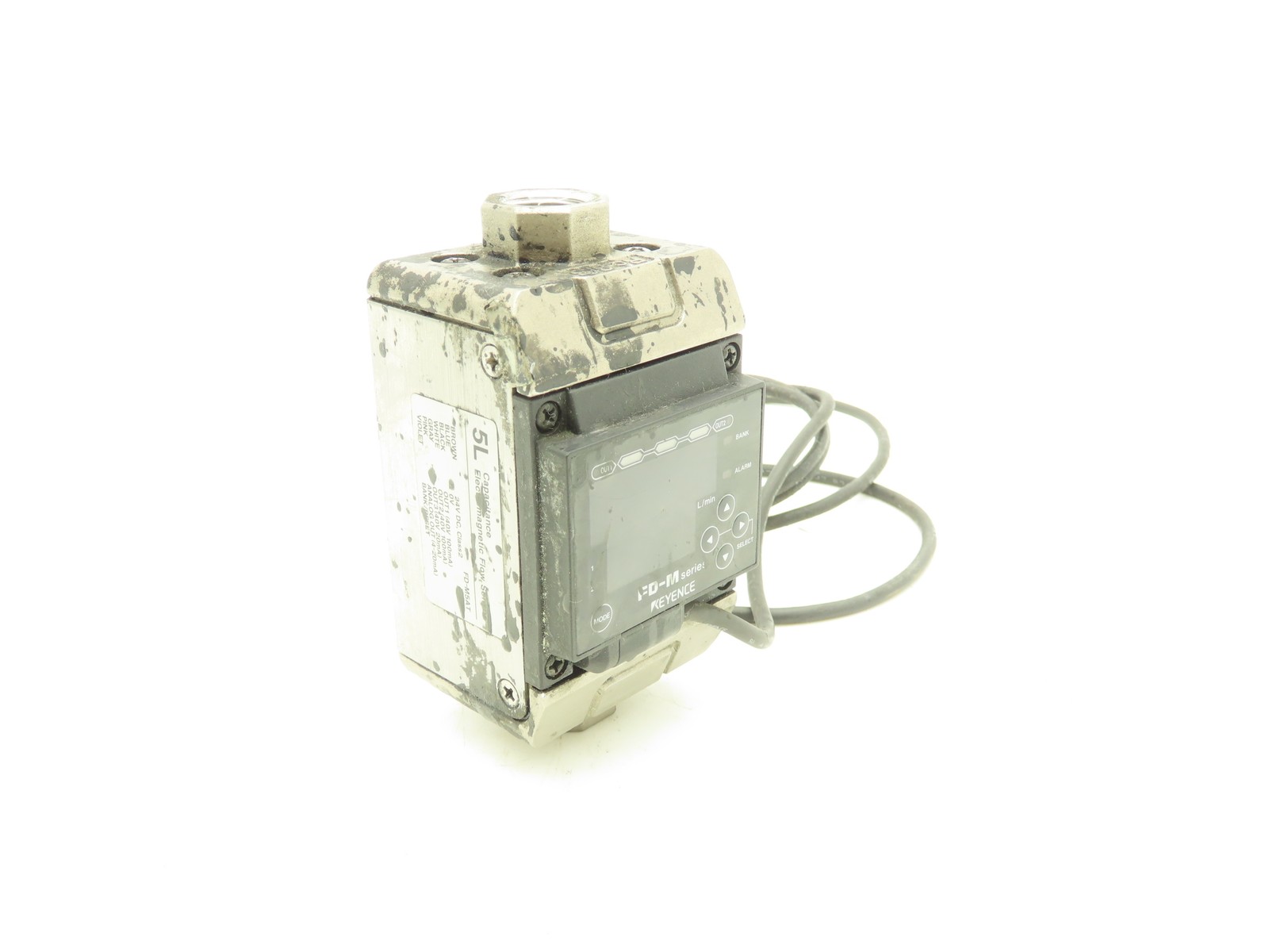 Keyence FD-M5AT Electromagnetic Digital Flow Sensor 5L/min 24VDC