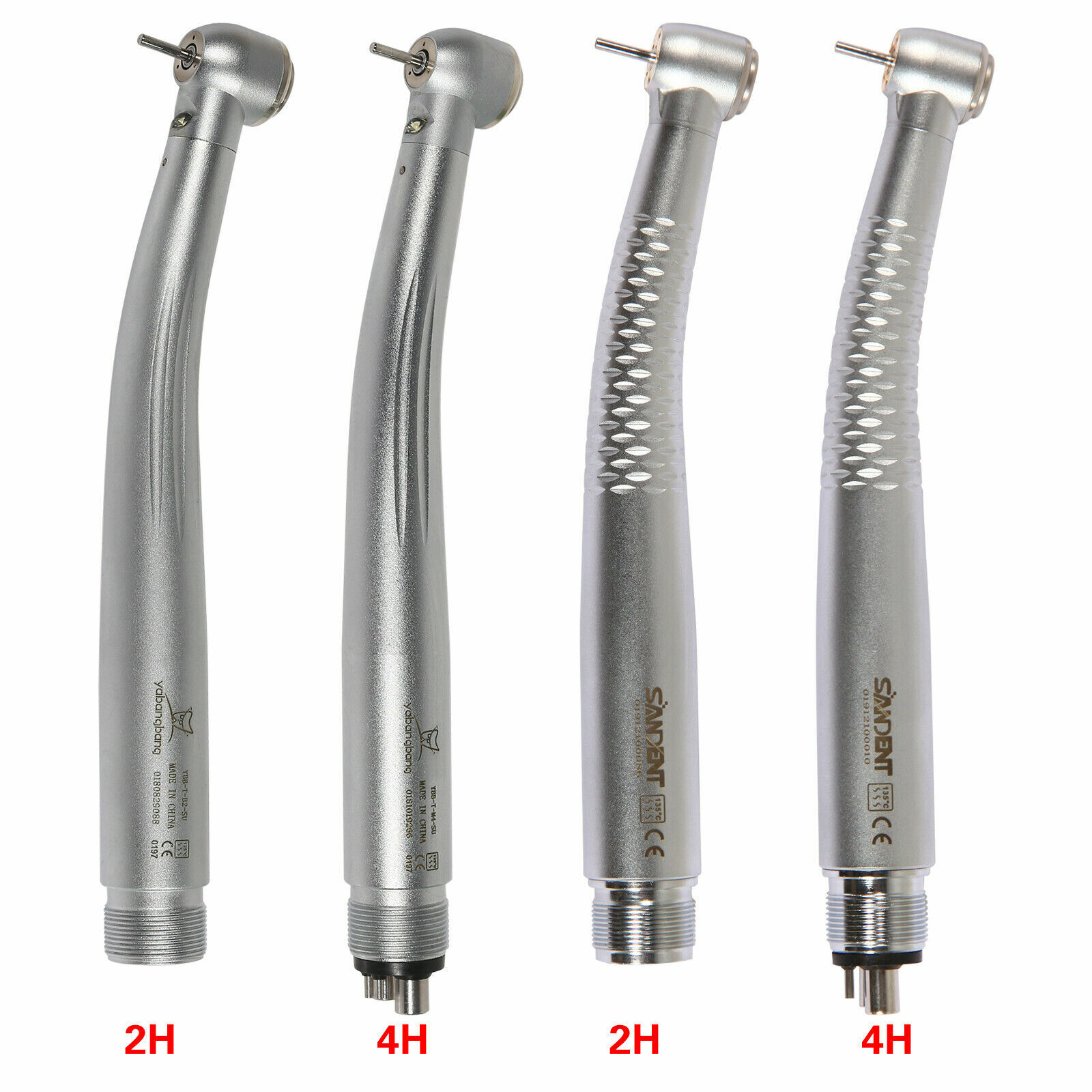 (5-Lamp) LED E-Generator Dental High Speed Handpiece 2/4H Fit NSK/GW