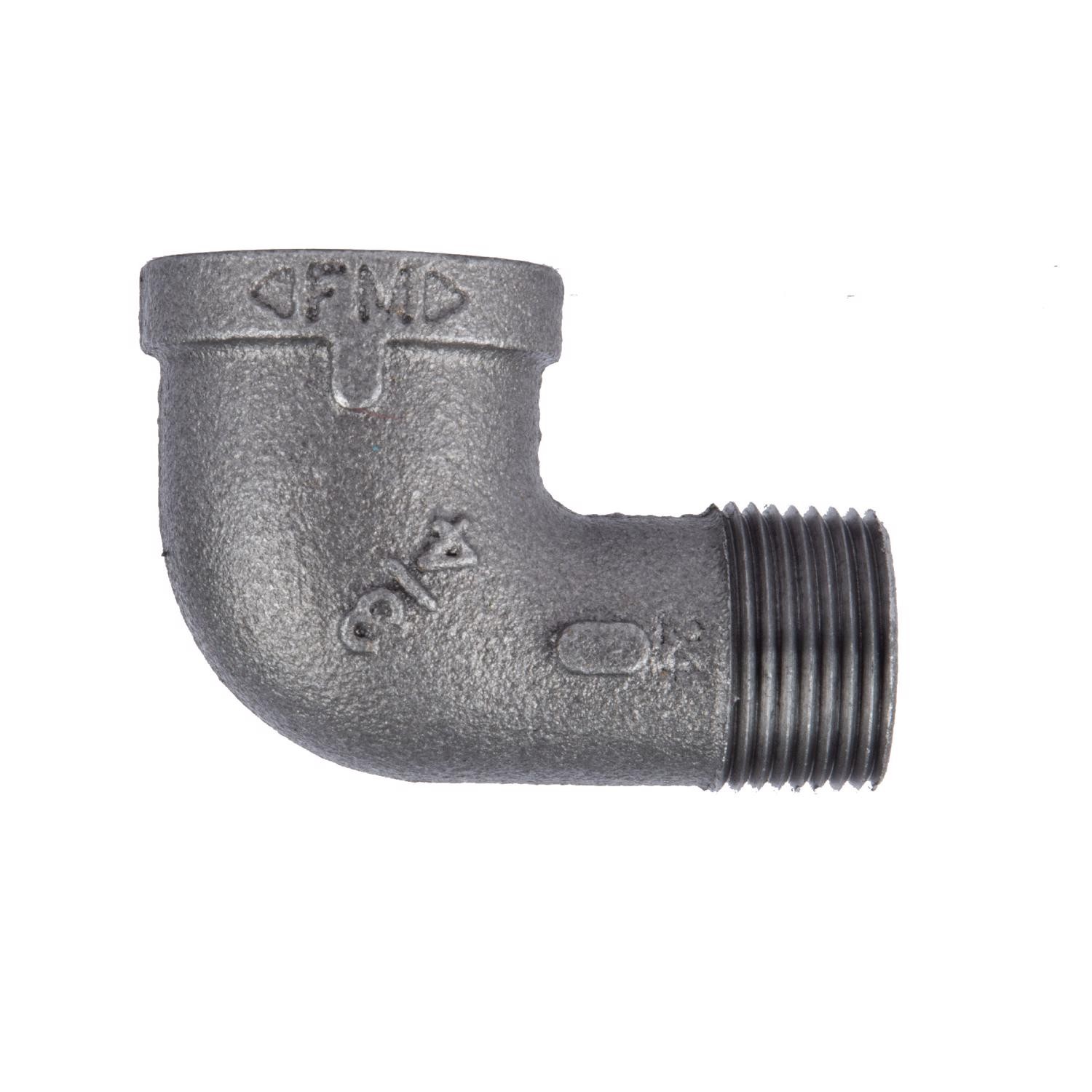 BK Products 520-304BG Black Malleable Iron Street Elbow 3/4 FPT in. (Pack of 5)