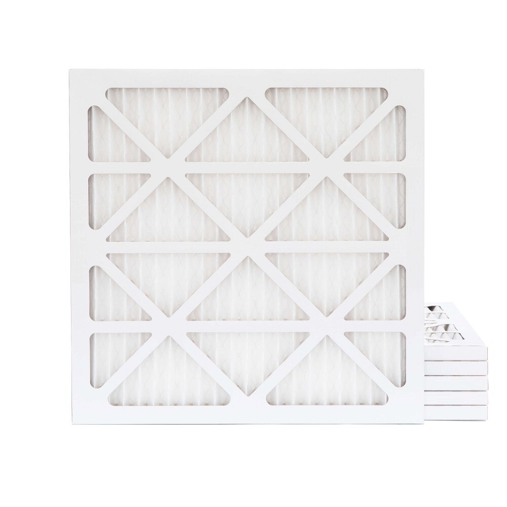 16X16X1 MERV 11 Pleated AC Furnace Air Filters. 6 Pack. Made in USA.