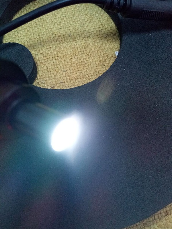 8 9 10mm Industrial LED Point Light Source Coaxial Stereo Microscope 110-240V