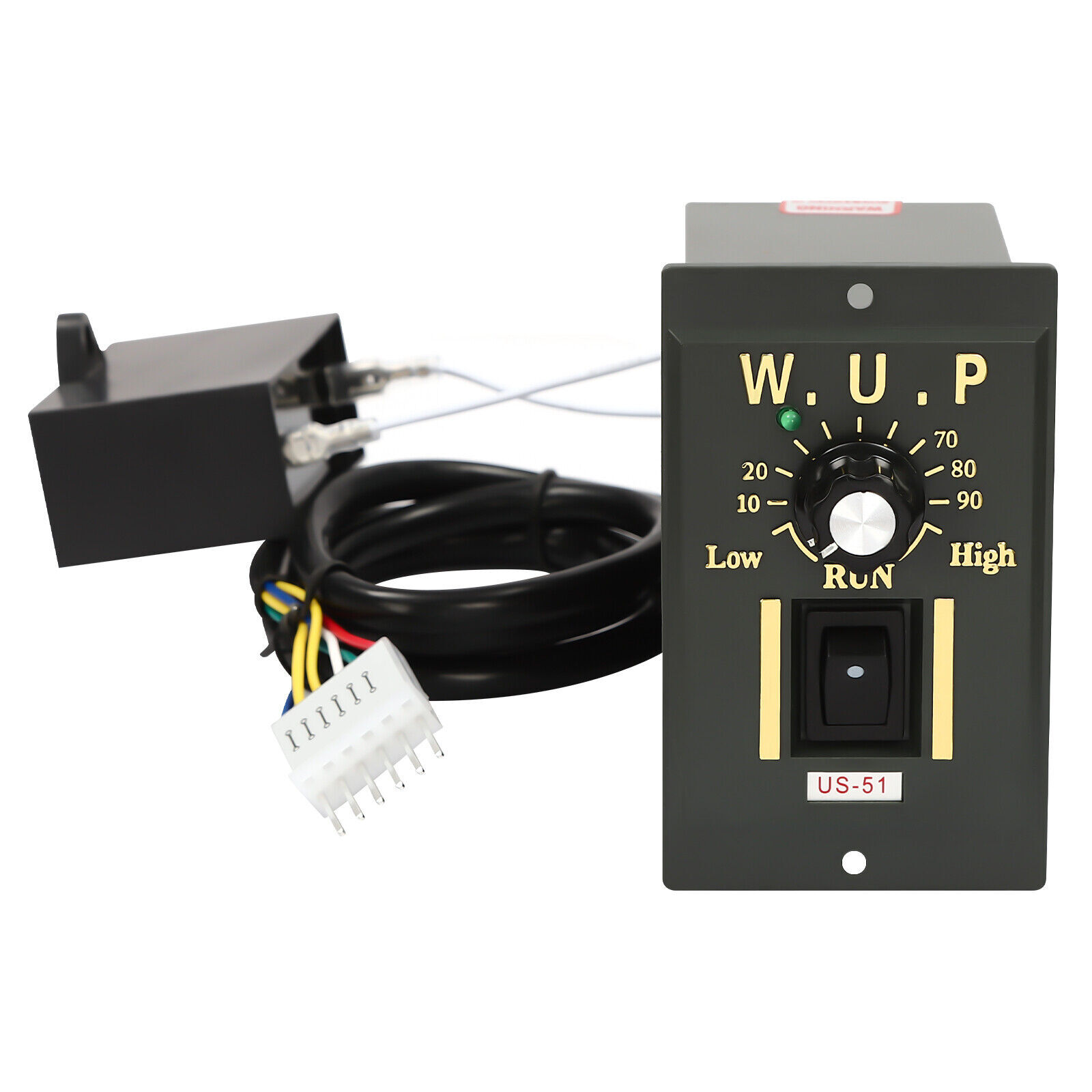 0-27RPM Gear Motor Worm Geared Motor Speed Controller Electric Motor Kit 180W