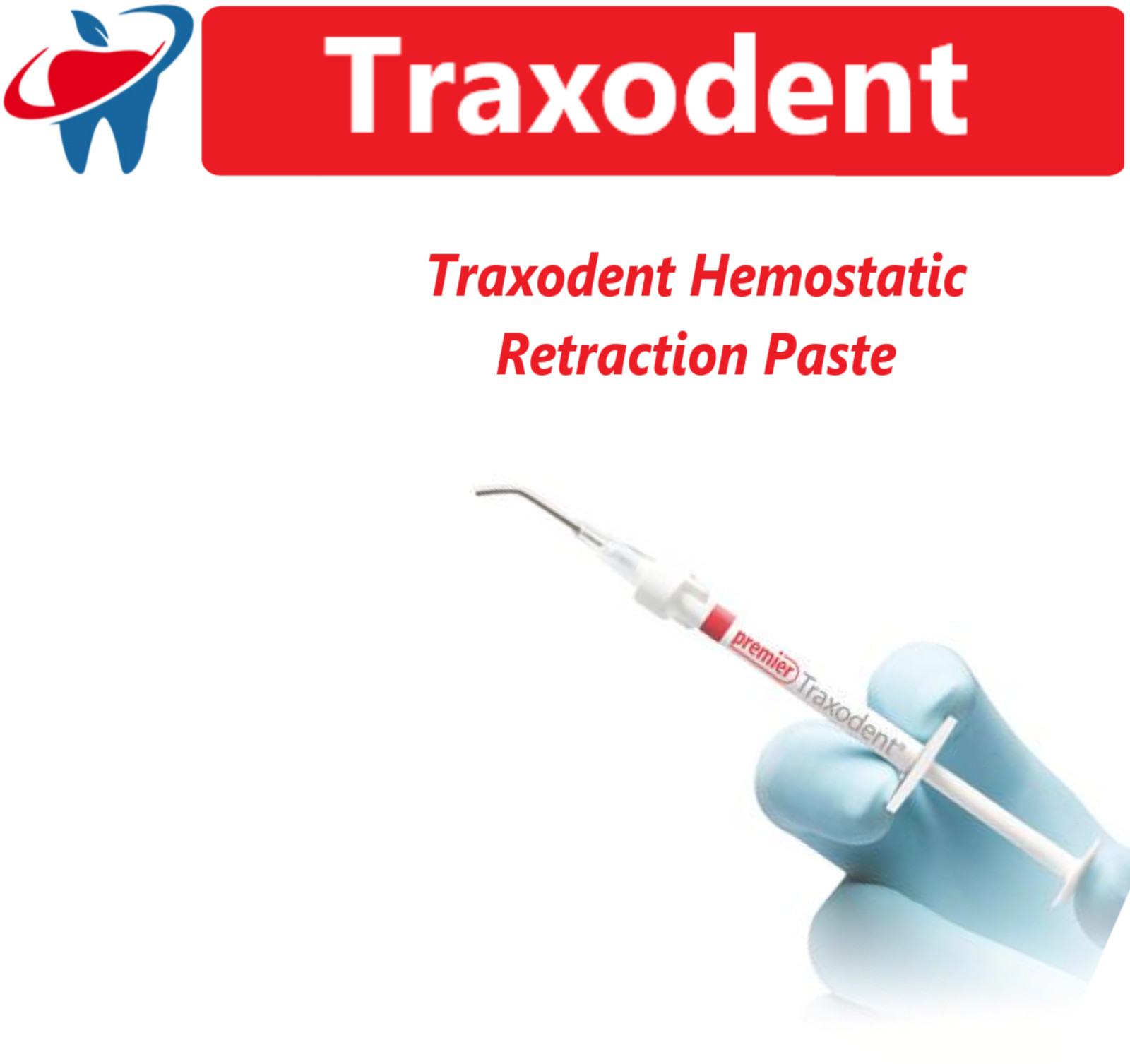 Dental Premier Traxodent Heomdent Paste Retraction System Choose Qty Syr +Tips