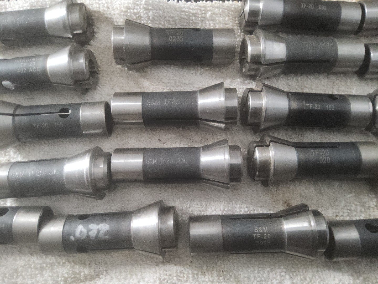 TF-20 SOUTHWICK & MEISTER / HARDINGE TORNOS TF 20 “CHOOSE 1” DECIMAL COLLET