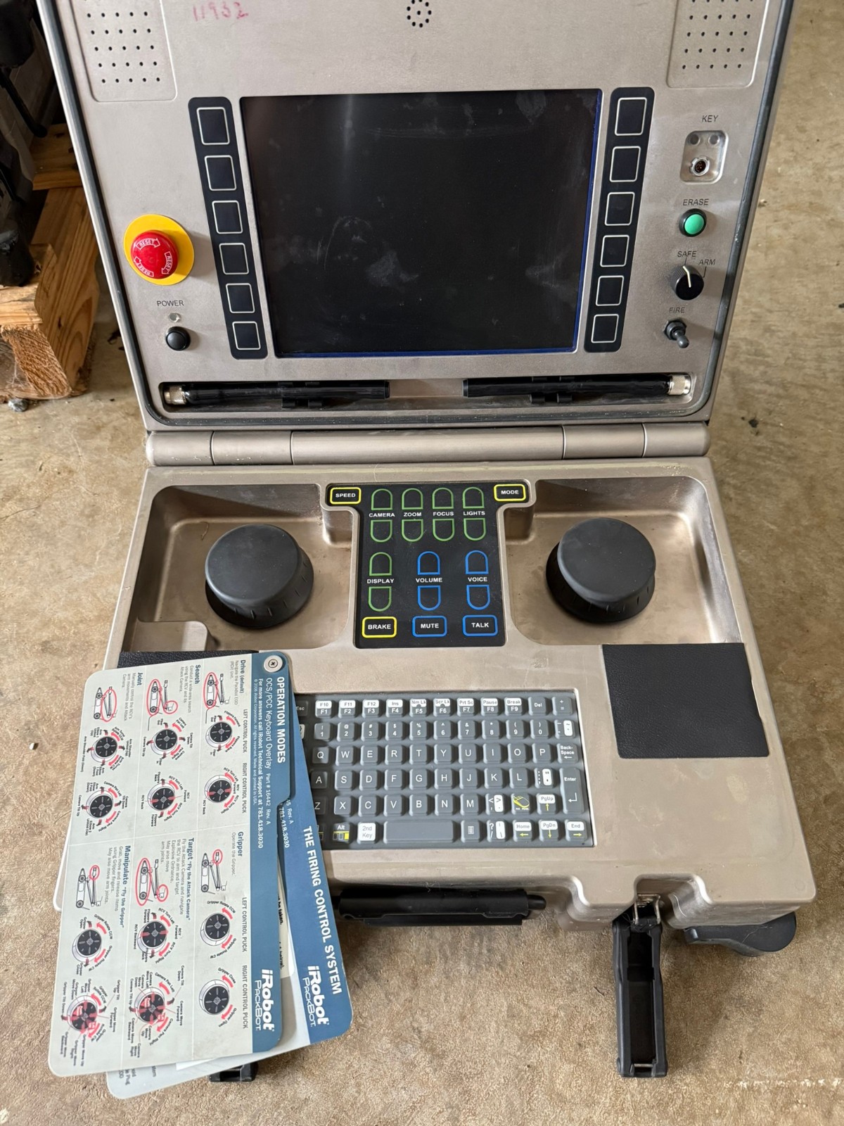 iRobot PackBot EOD Robot OCU Controller Military Laptop Control Unit for Packbot