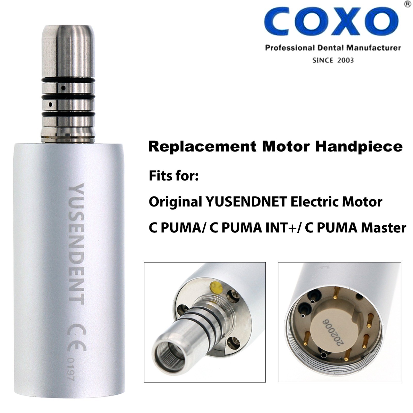 COXO Dental Electric Micro Motor Handpiece LED For C PUMA C PUMA INT / INT+