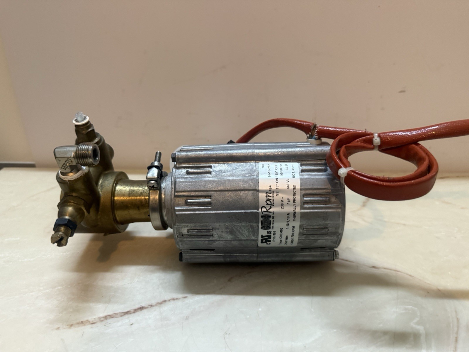 Motor Rpm 230V 7uf 50hz 1300/1700 rpm Franke Foodservice EvolutionCoffee C053400