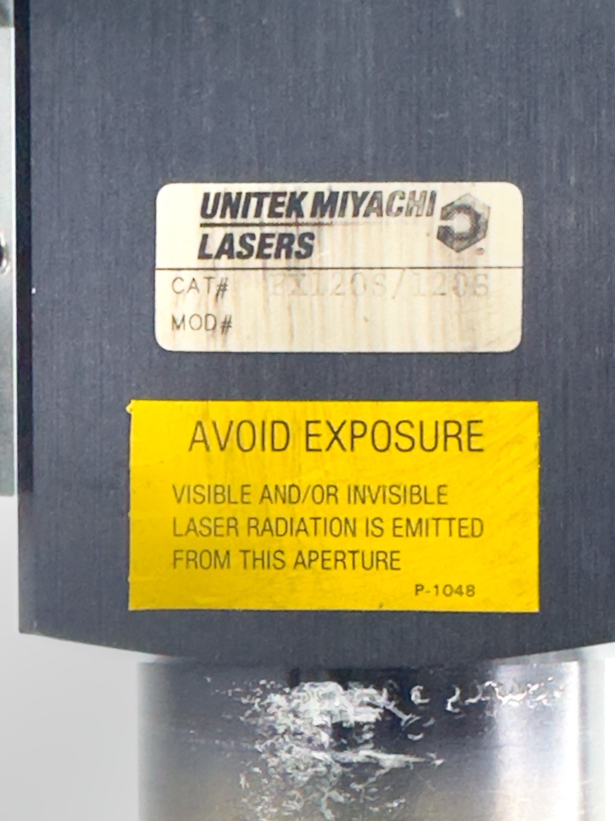 Unitek Miyachi FX120S-COL Laser Focus Head PN 4-60694-10 Nd:YAG Welder OUTPUT