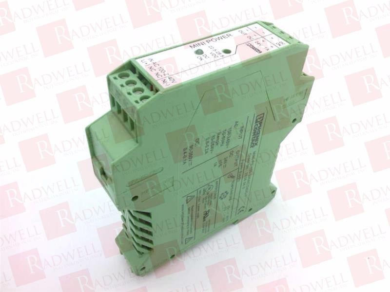 PHOENIX CONTACT MINI-PS-100-240AC/24DC/1 / MINIPS100240AC24DC1 (USED)