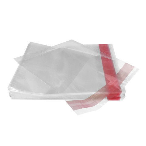 UOFFICE Clear Resealable Cellophane Bags, 5.9″ x 9.8″ 1.2 Mil