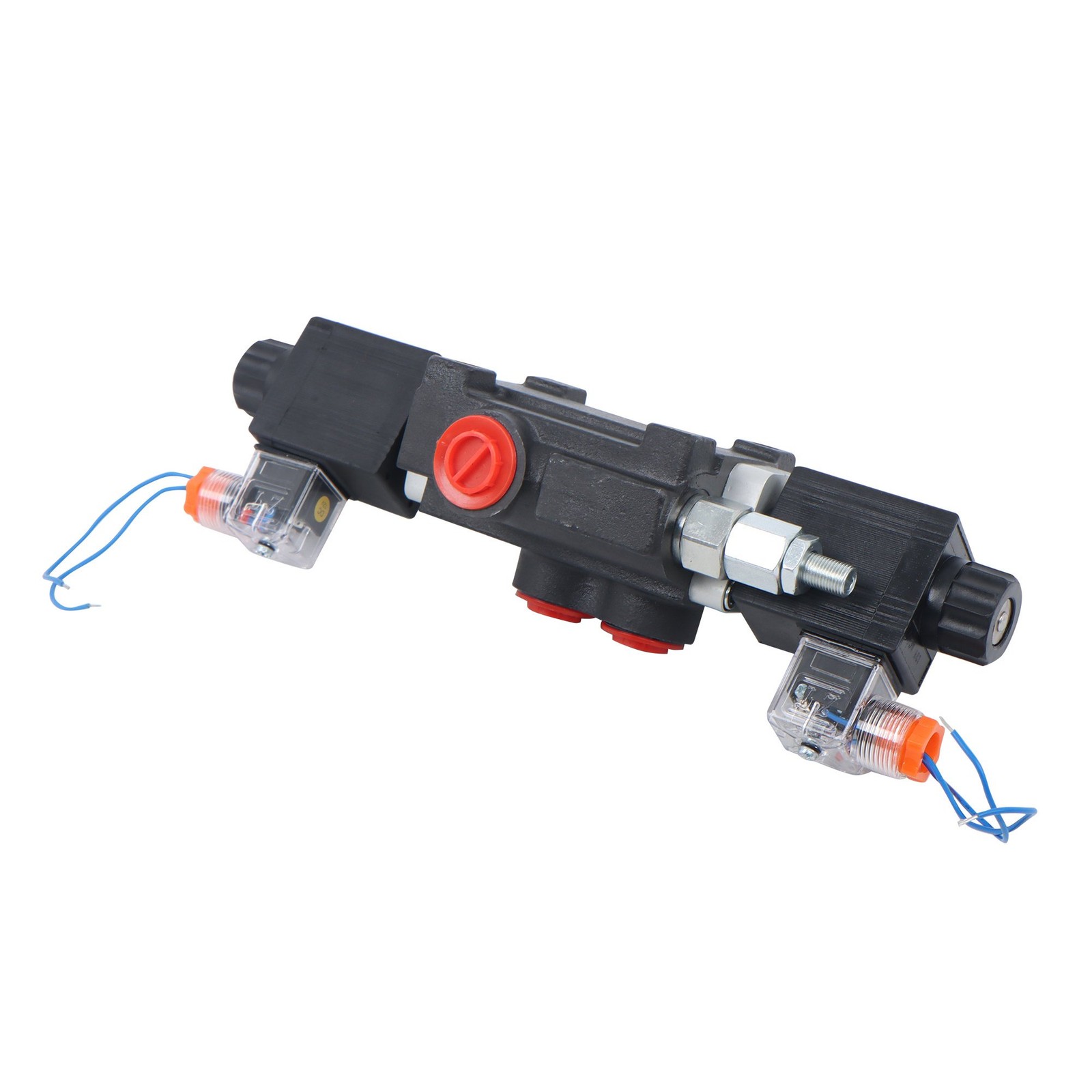 1 Spool 3600 PSI Solenoid Hydraulic Control Valve Double Acting 13 GPM 12V DC