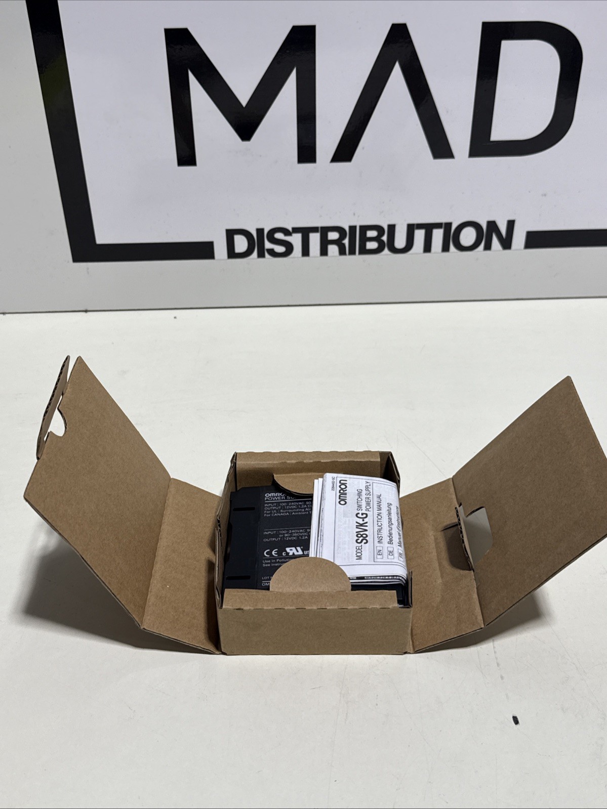 NEW OMRON S8VK-G01512 POWER SUPPLY 12 VDC OUTPUT