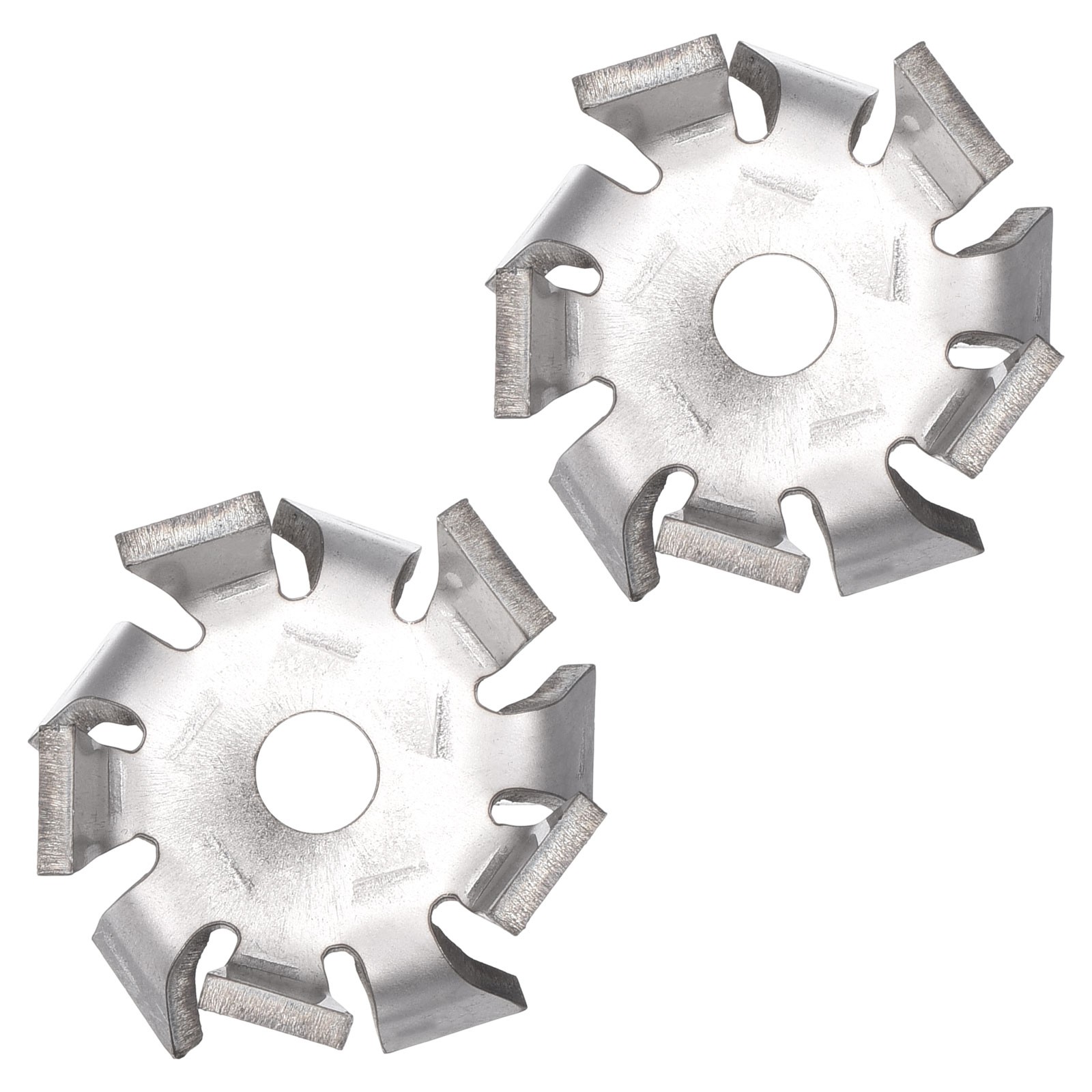 2 Pack Dispersing Disc, 30mm / 1.18″ 304 Steel Impeller with 6mm Shaft Hole