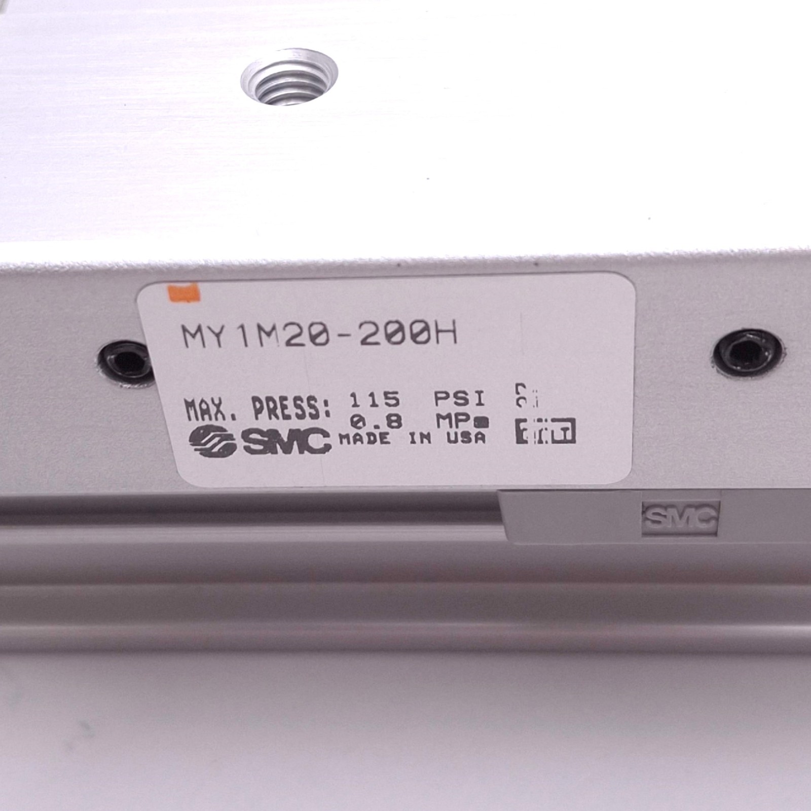 SMC MY1M20-200H Rodless Cylinder, ø20mm Bore, 200mm Stroke, M5, 0.8MPa