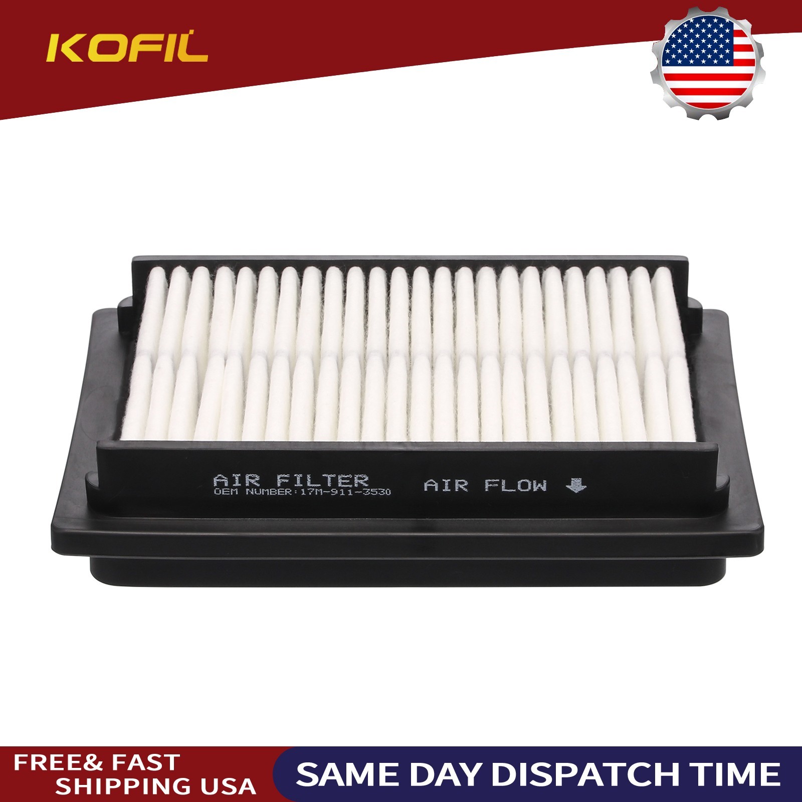 Air Filter 17m-911-3530 PA11380 24469 LAF8791 AF25573 for KOMATSU PC200-7/8