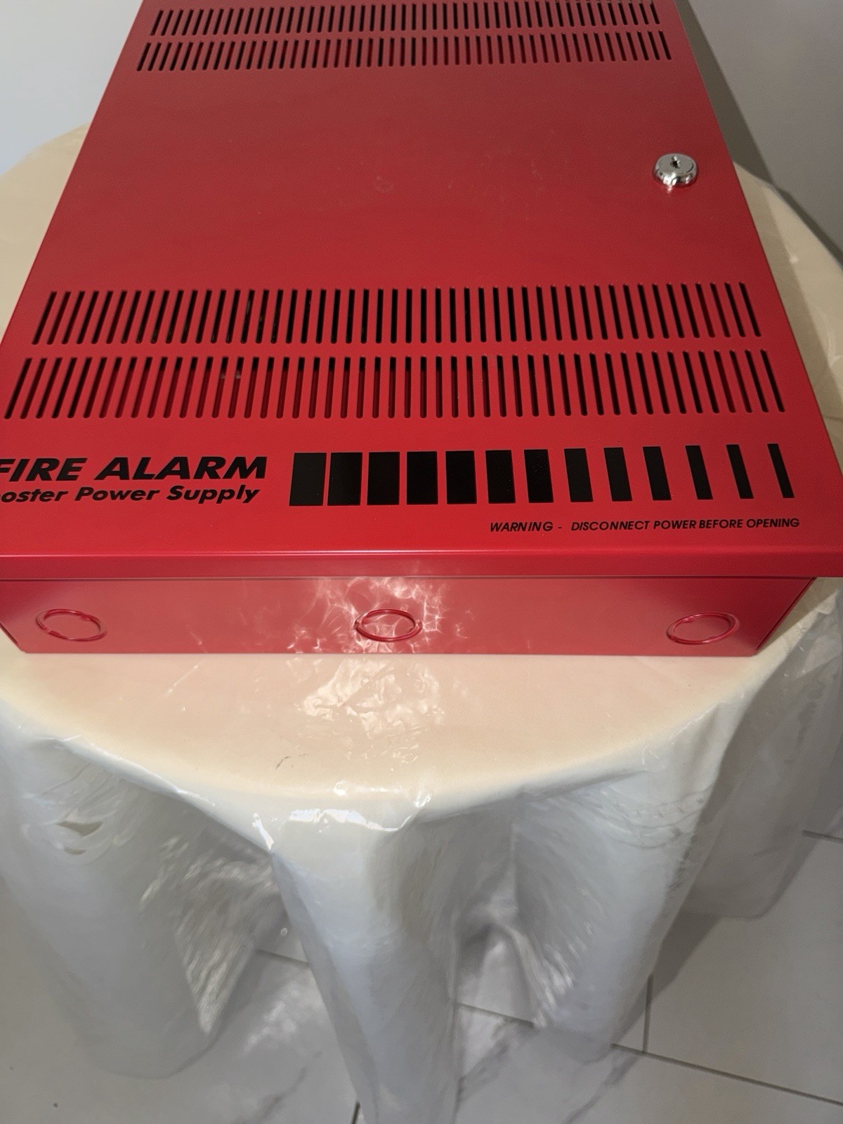 Edwards BPS6A Fire Alarm Remote Booster Power Supply, 6.5A 120VAC