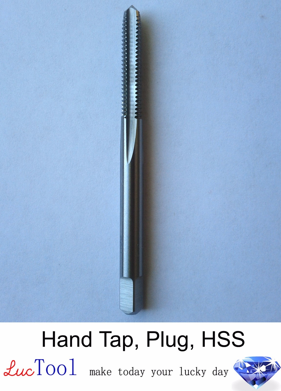 12-28 UNF Hand Tap Plug GH3 Limit 4 Flute HSS Plug Chamfer Uncoated Thread #12