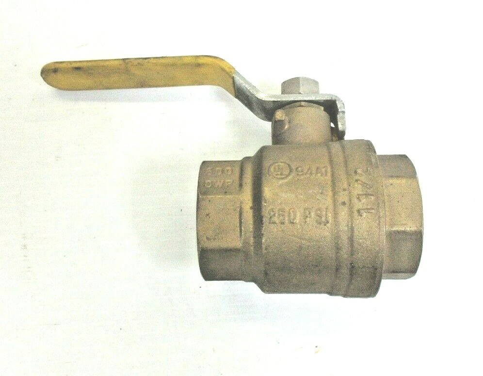 APOLLO, STANDARD PORT BALL VALVE, 1-1/2″ 250 PSI