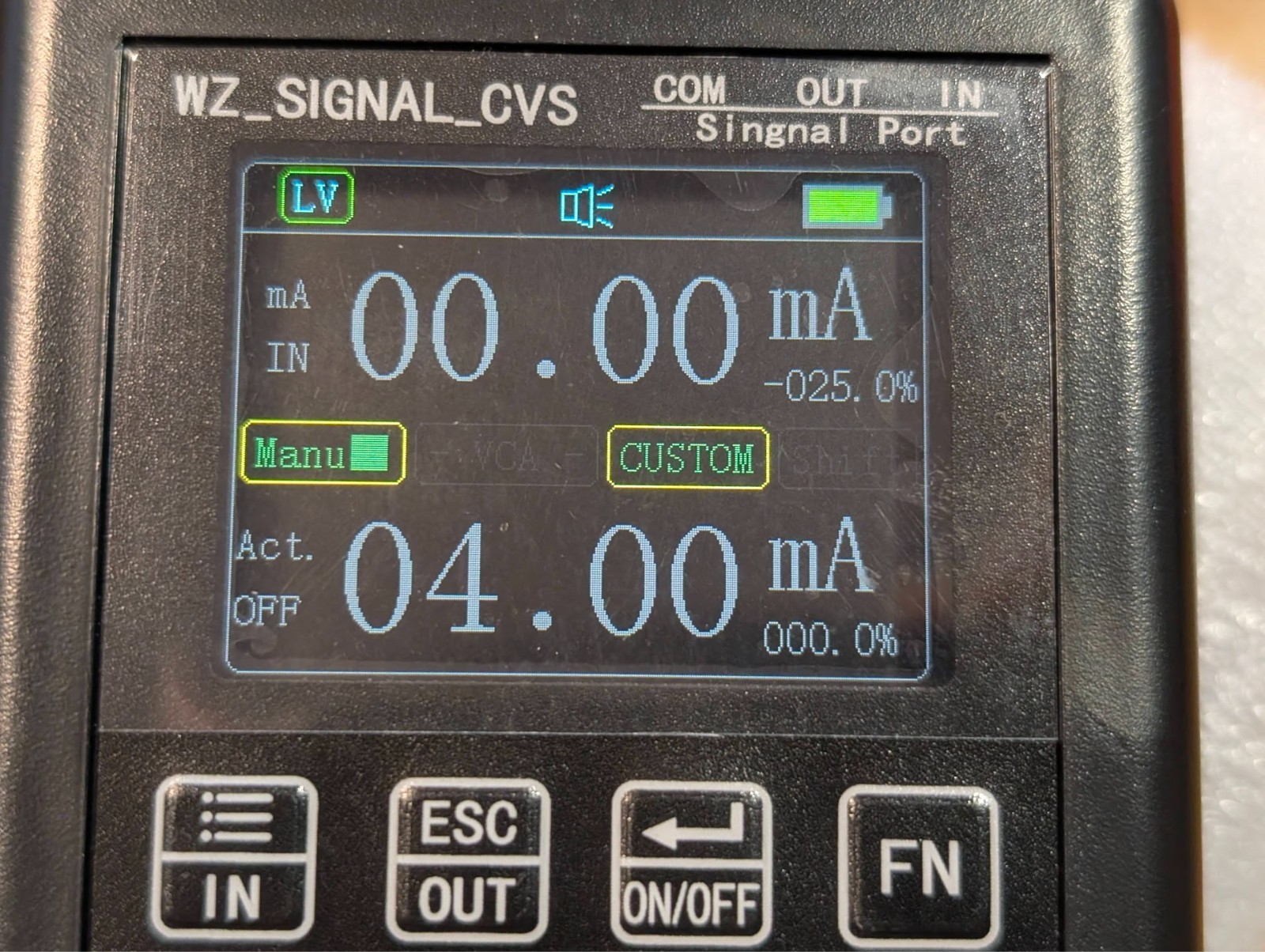 USA SHIP! 0-10V 4-20mA Signal Generator Signal Source Voltage Signal Calibrator