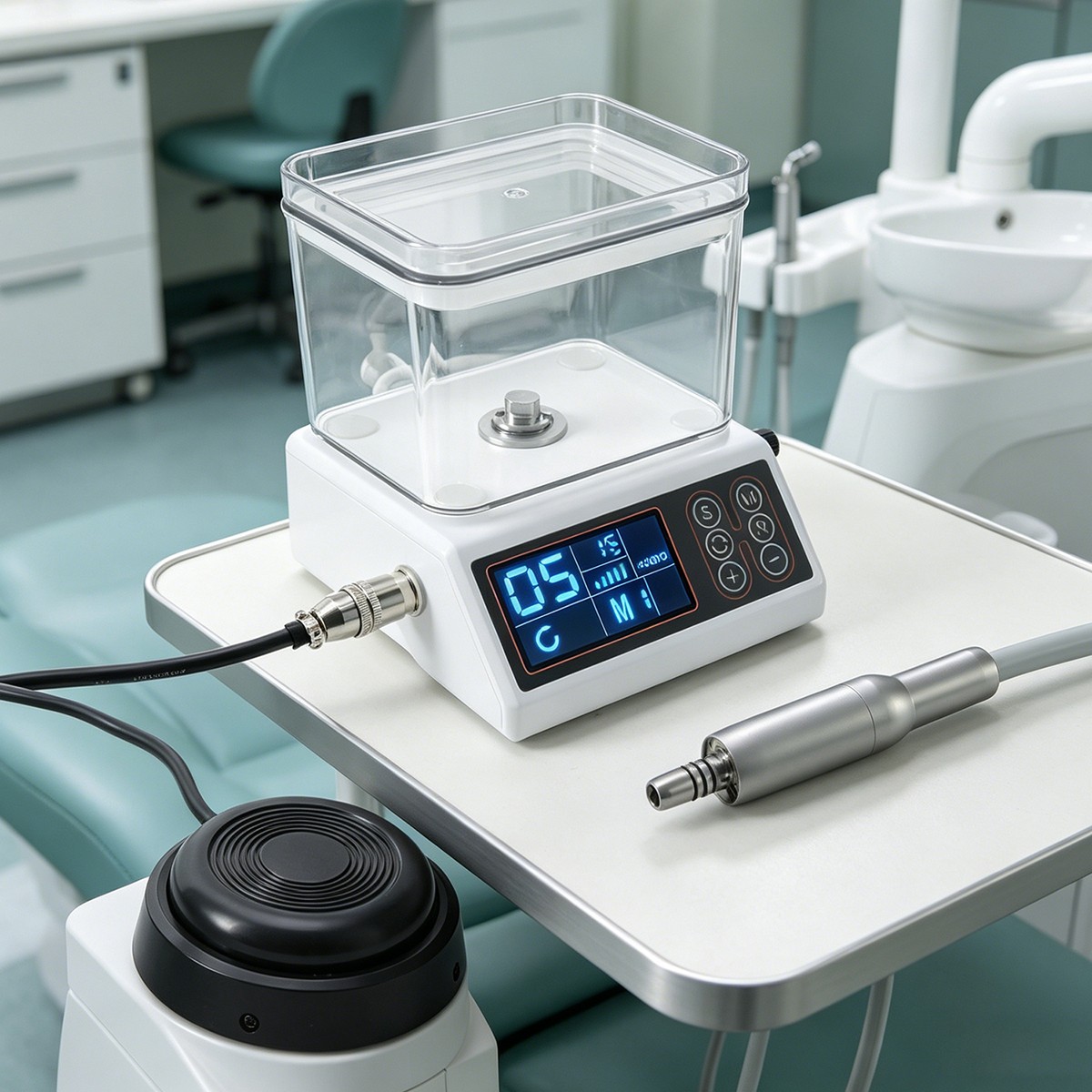 AZ Dental Electric Brushless LED Micro motor 1:1 1:5 16:1 Self Water Supply Tank