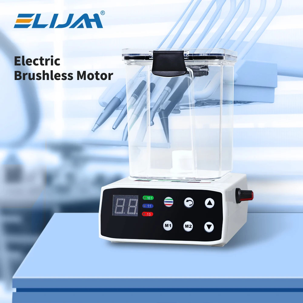 Dental Brushless LED Electric Motor with Water Tank 1:5/1:1/1:4.2 LED Handpiece