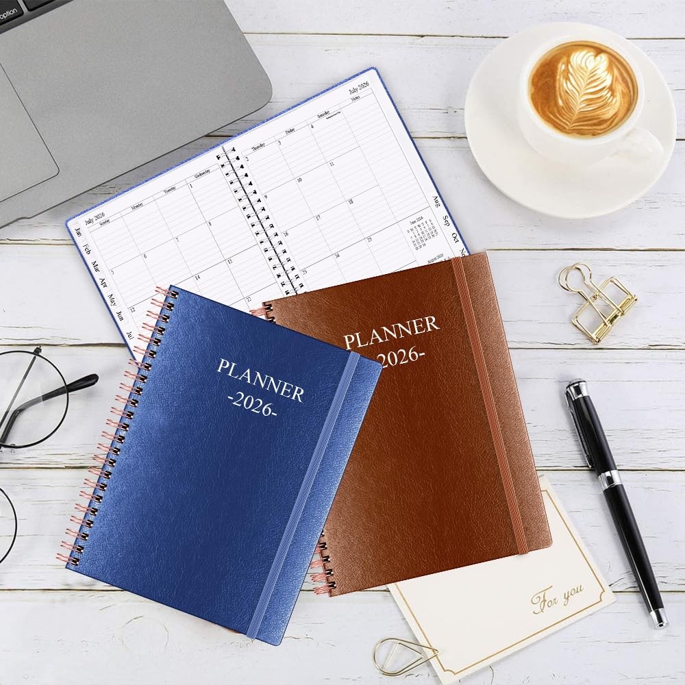 Planner 2026 – Weekly & Monthly Planner Runs from January 2026 to December 20…