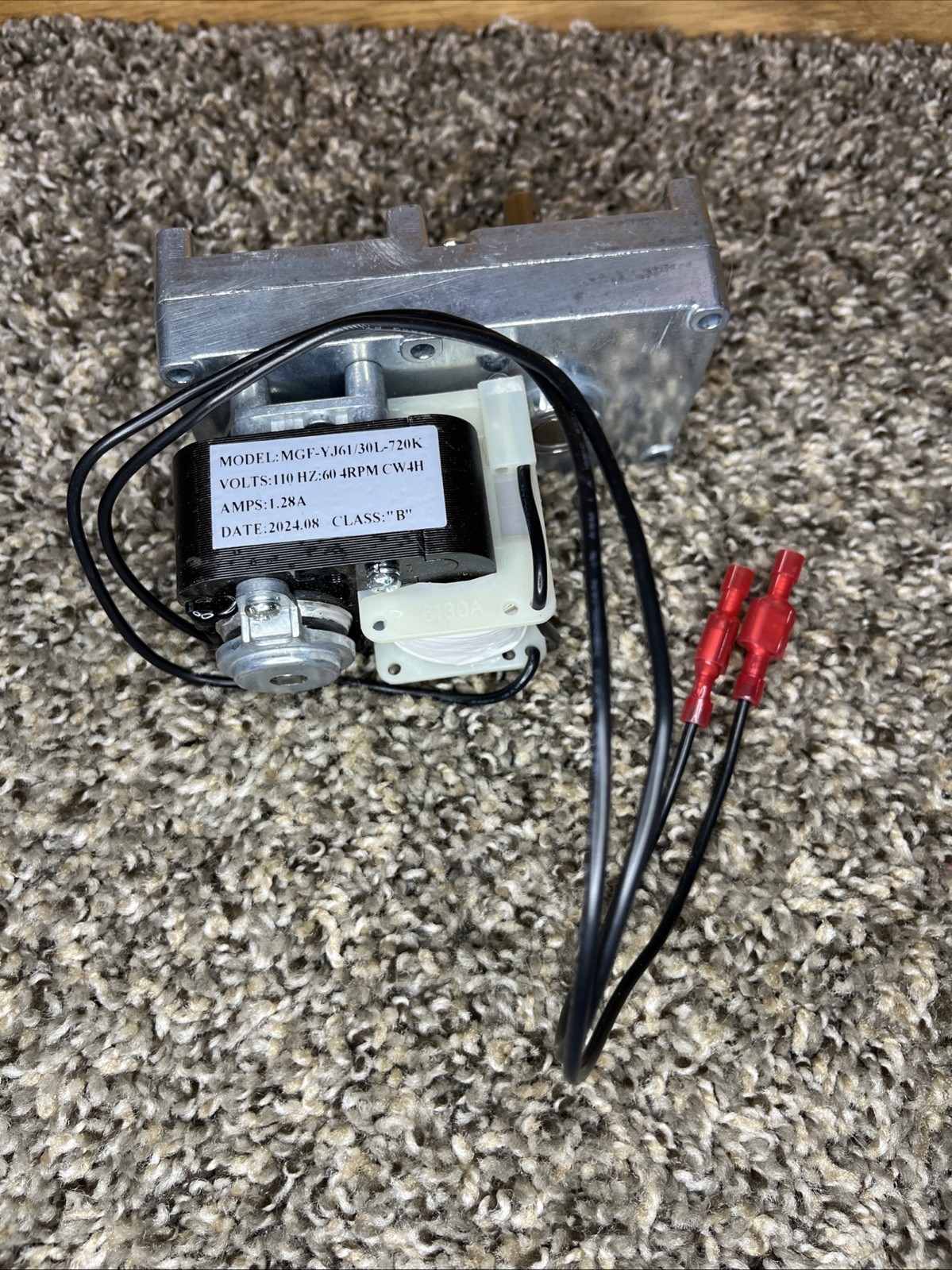 Synchronous Motor MGF-YJ61/30L-720K 110V 60Hz 4RPM CW4 Replacement Motor, Pellet