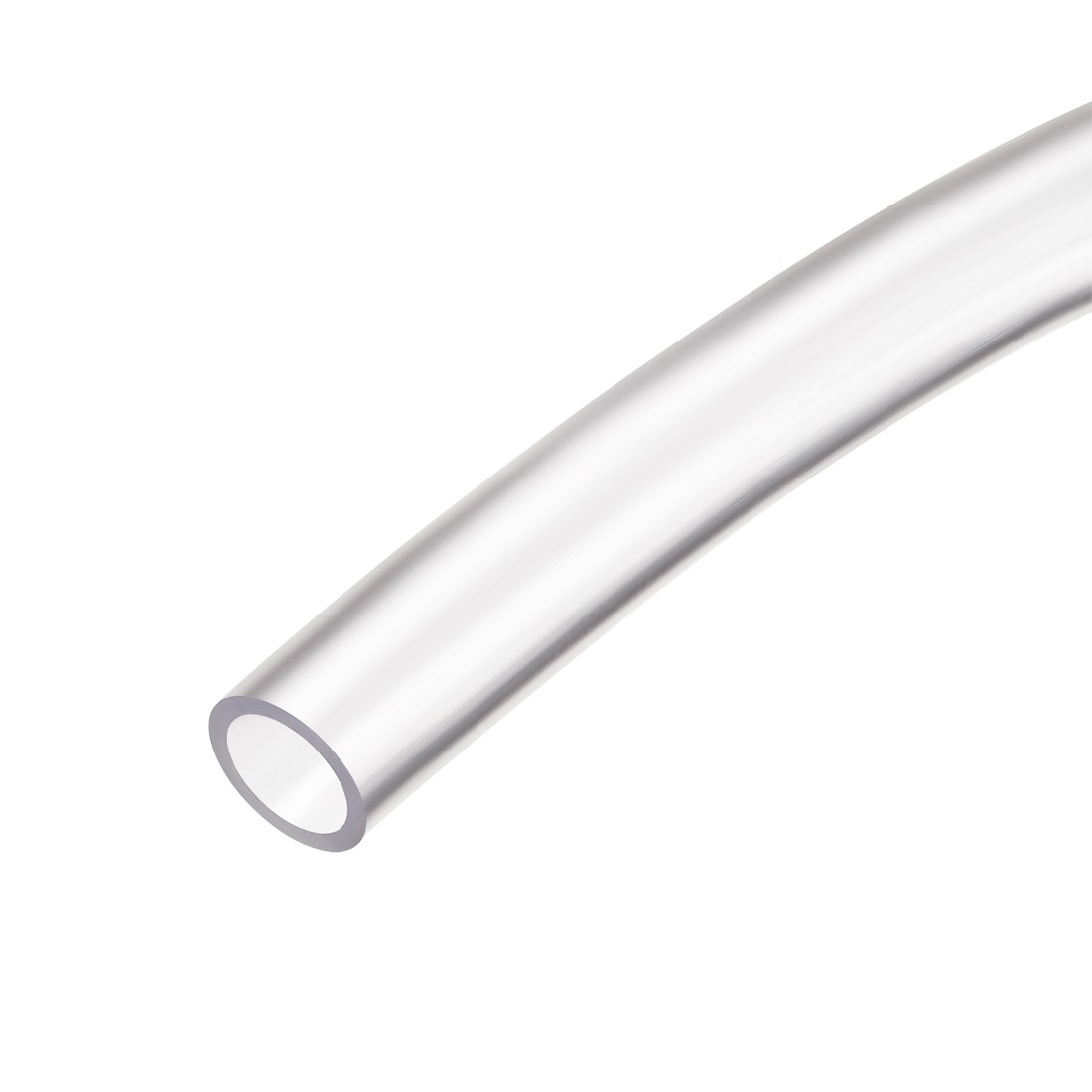 PVC Clear Tubing 8mm ID x 10mm OD 3.28ft Plastic Flexible Hose Tube