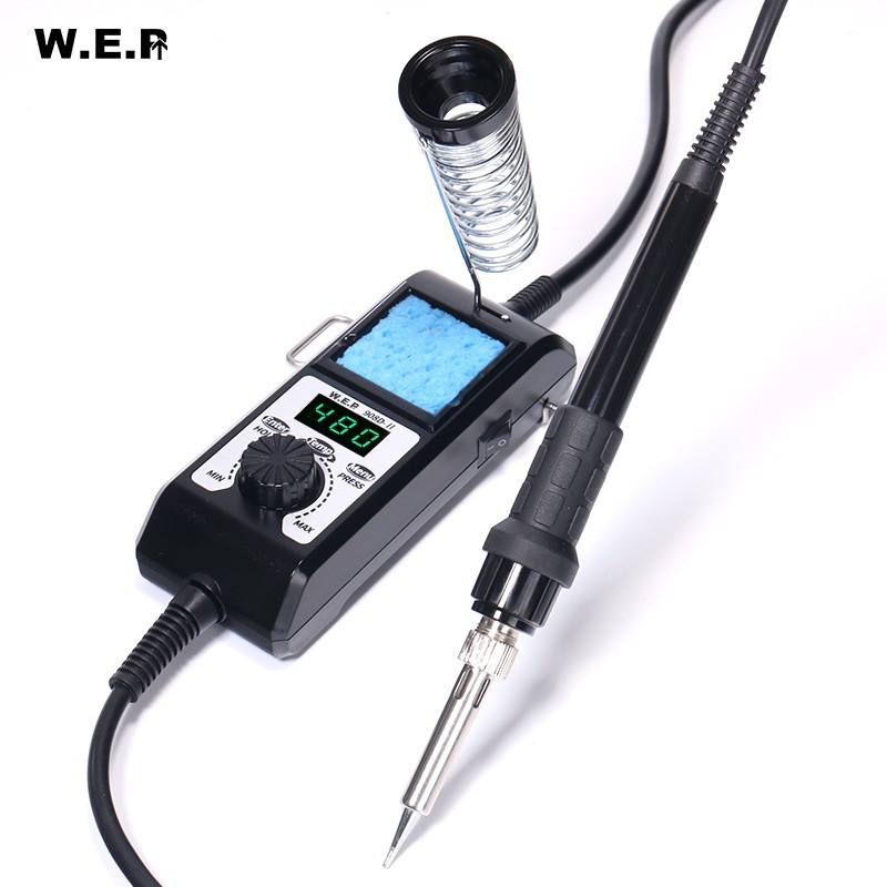 WEP 130W Digital Soldering Iron Kit Welding Desoldering Tool Set 110V US