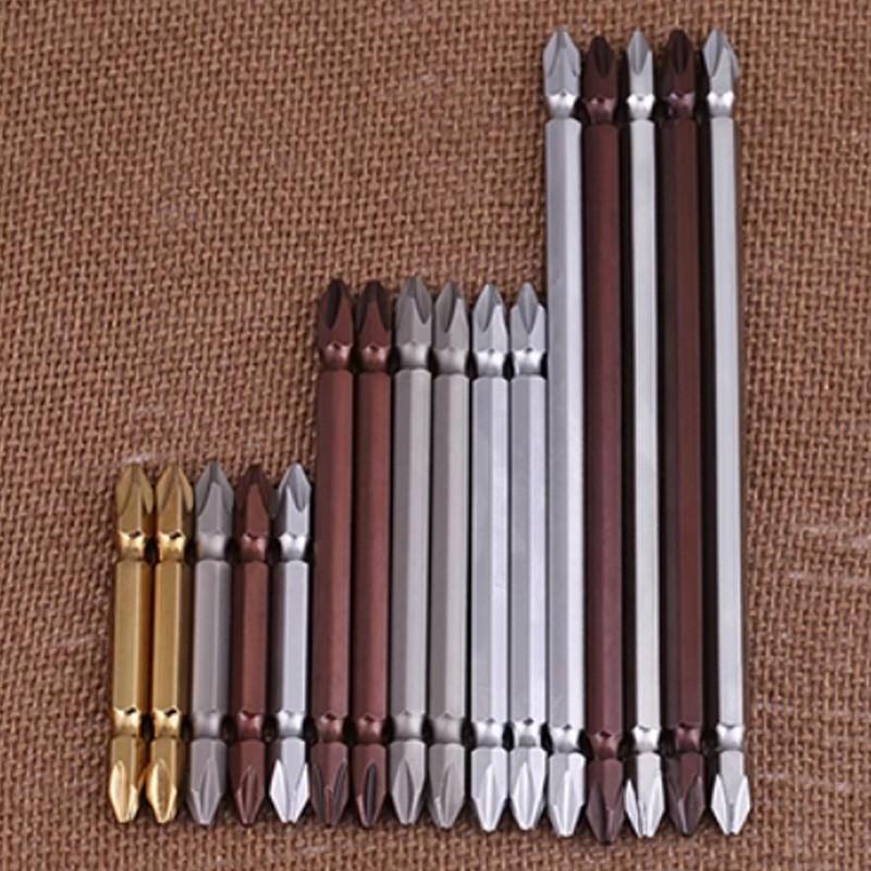 S2/S3 Double Ended Power Drill Screwdriver Bit Phillips Magnetic PH2x50/65-200mm
