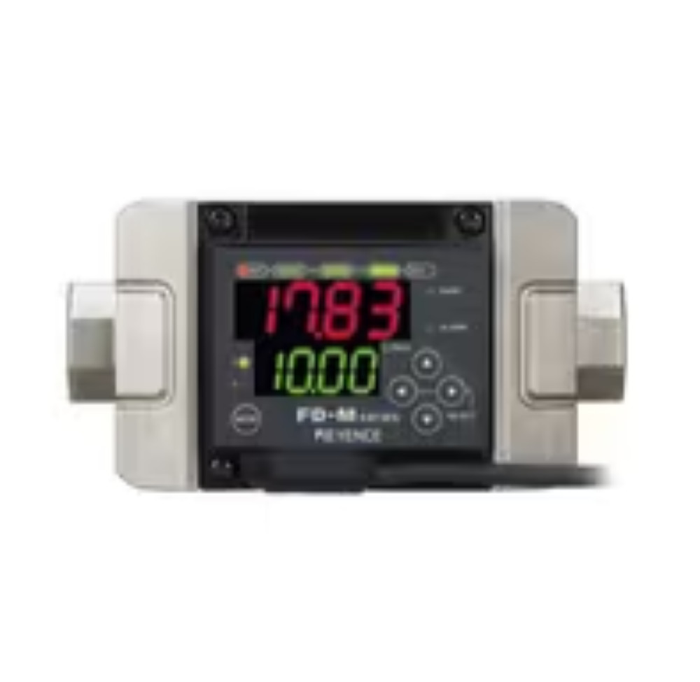 Keyence FD-M5AYP Non-Wetted Electrode Electromagnetic Flow Sensor, 5 L/min, PNP