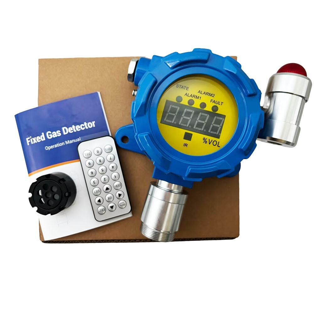 Fixed N2 Gas Detector Nitrogen Detector Continuous Operation Mode with 70%-100%