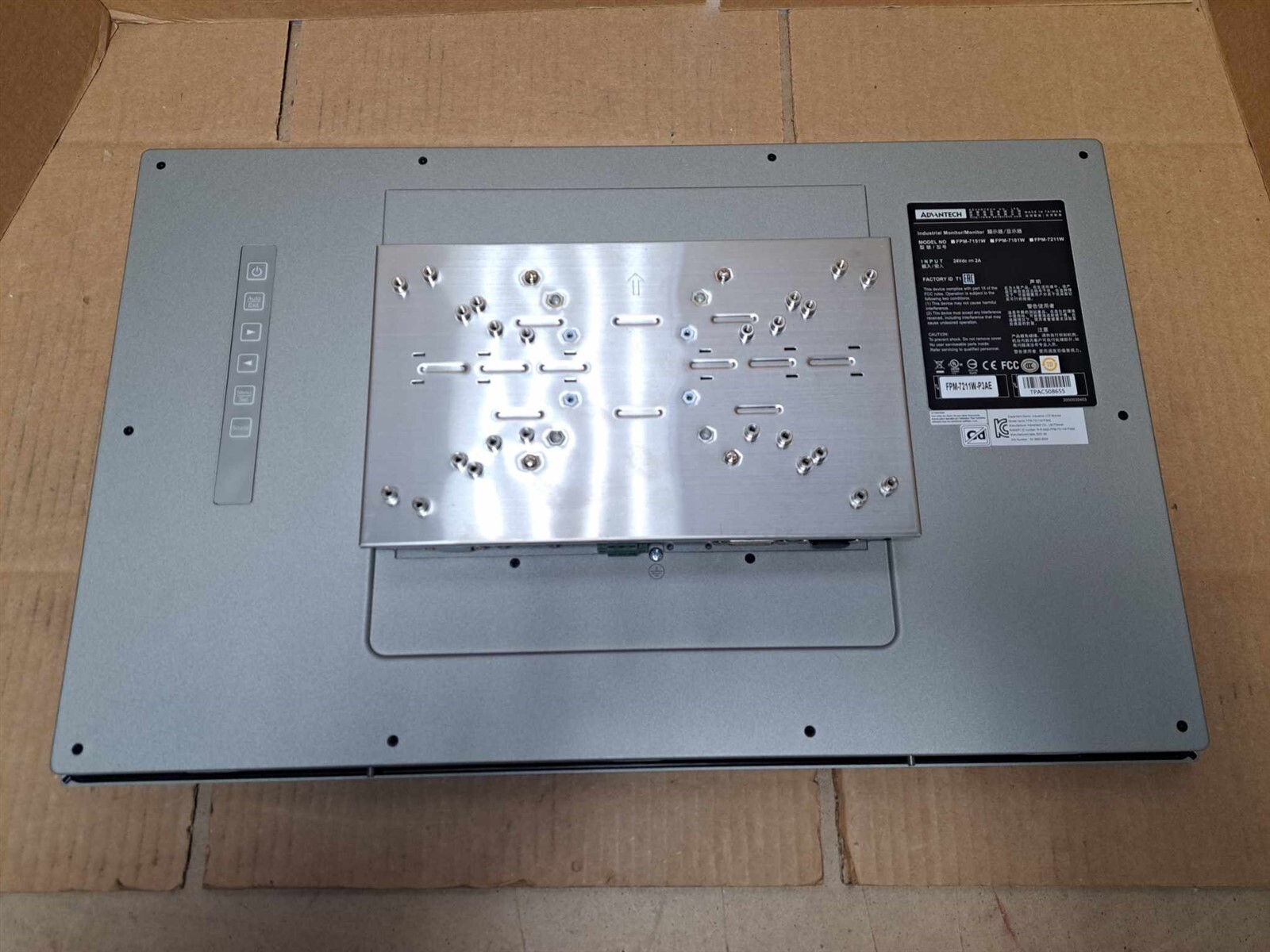 Advantech Industrial Touchscreen Monitor Model No. FPM-7211W-P3AE