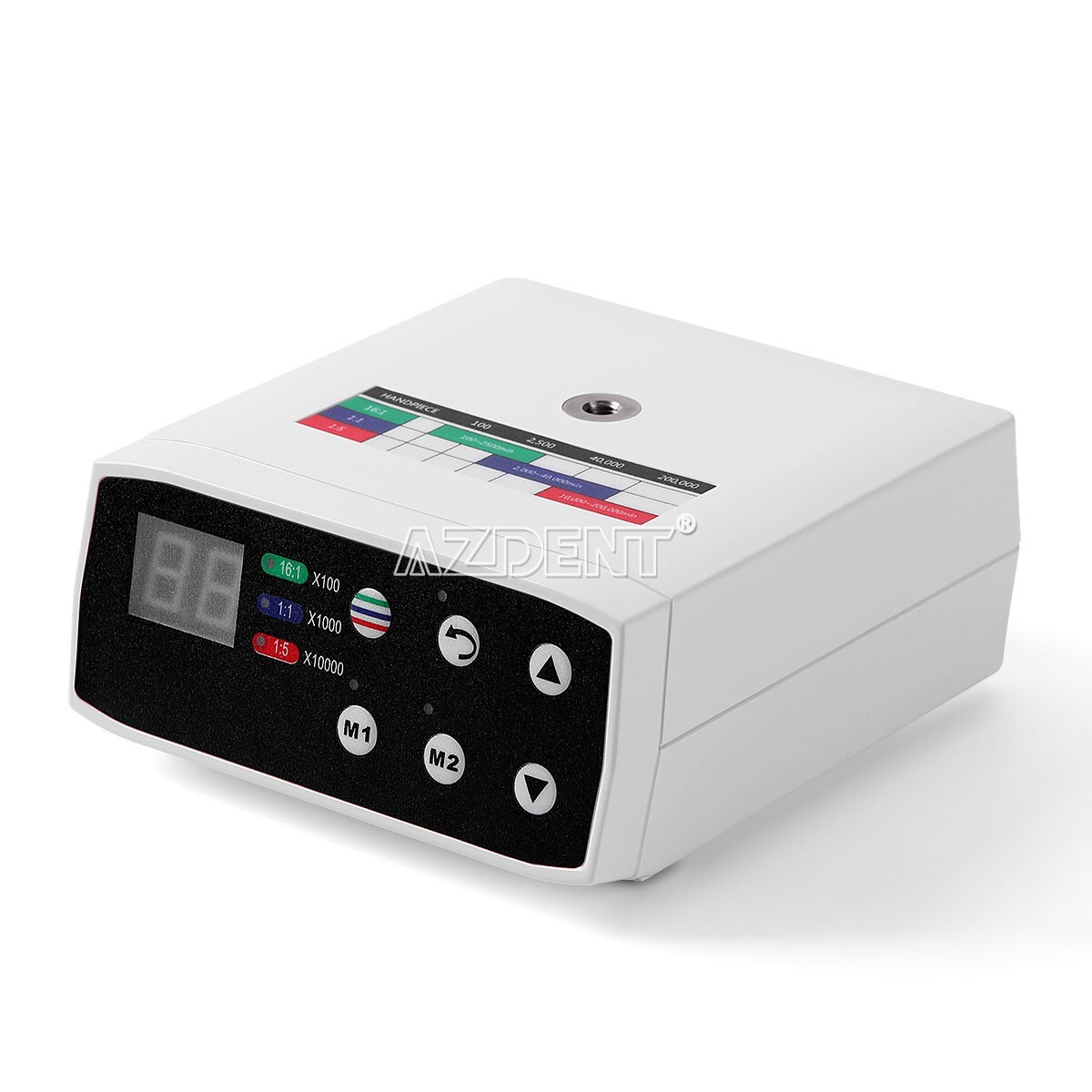 Micromotor Eléctrico Dental LED sin Escobillas Piezas Mano Fibra Óptica 1:5/1:1