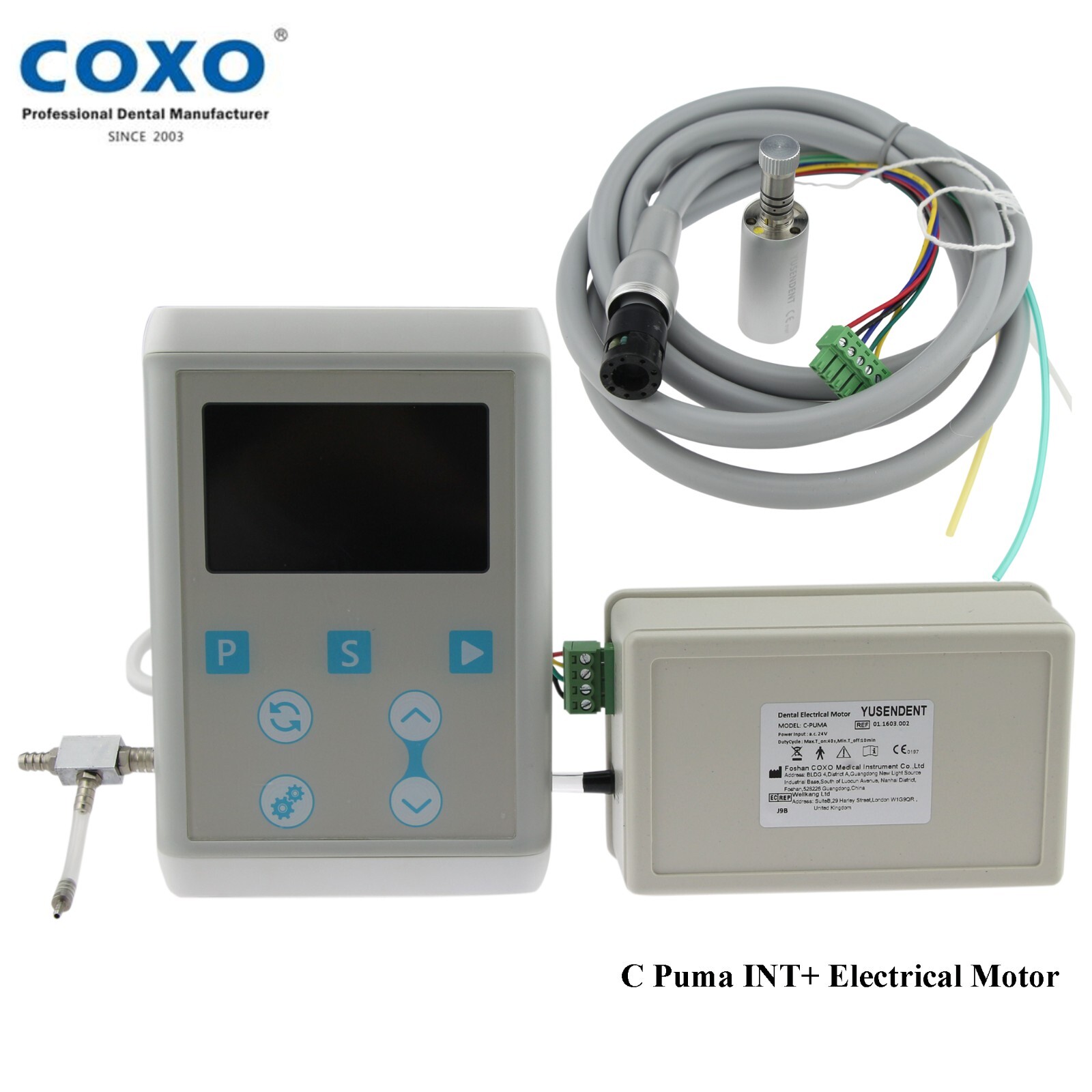 COXO C PUMA Master Dental Electric Motor LED Handpiece 6:1 1:5 Contra Angle NSK