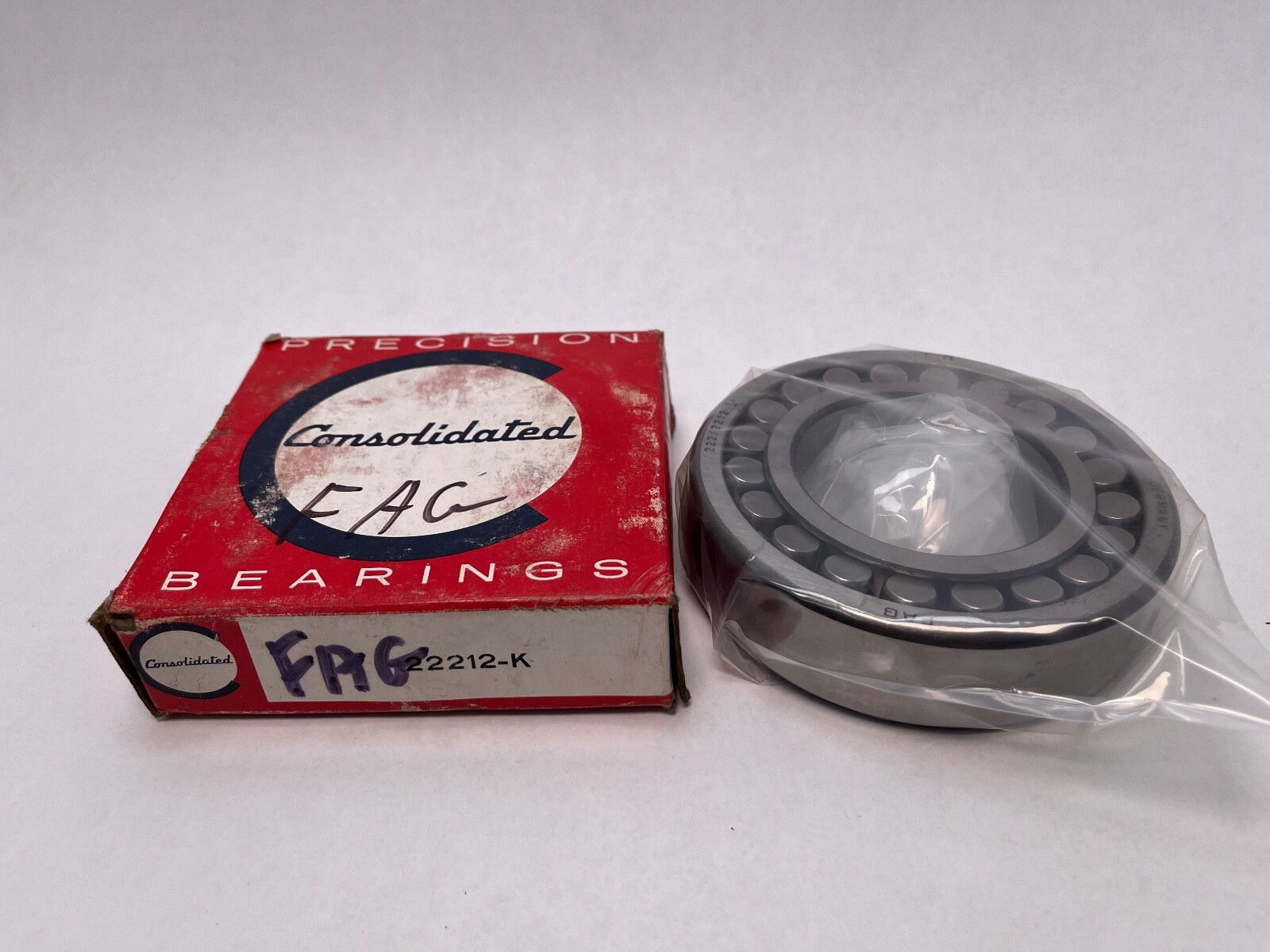 FAG 22212K Spherical Bearing 60x110x28 mm 22212-K Germany