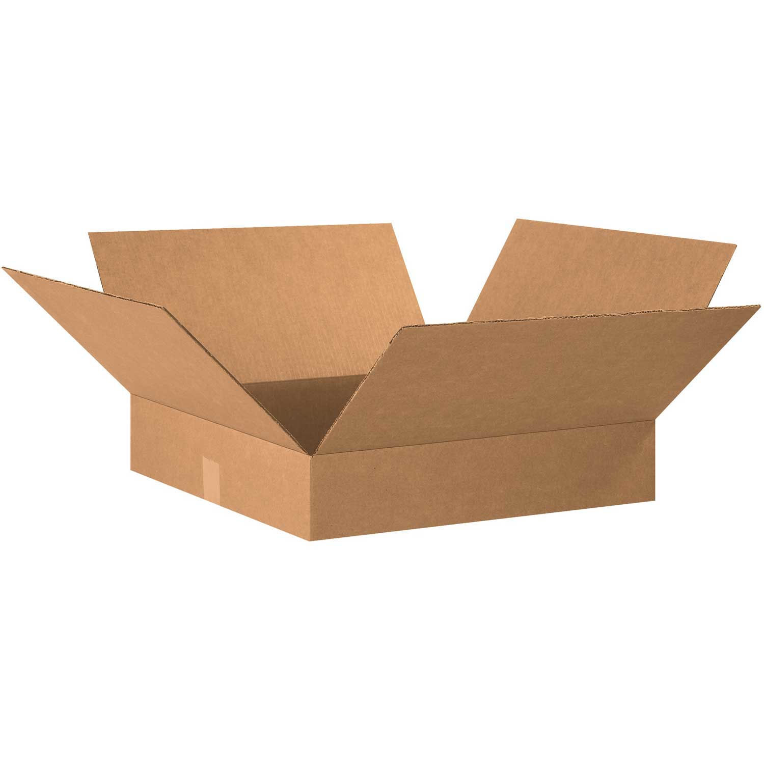20″ x 20″ x 4″ Flat Cardboard Corrugated Boxes Lot of 10