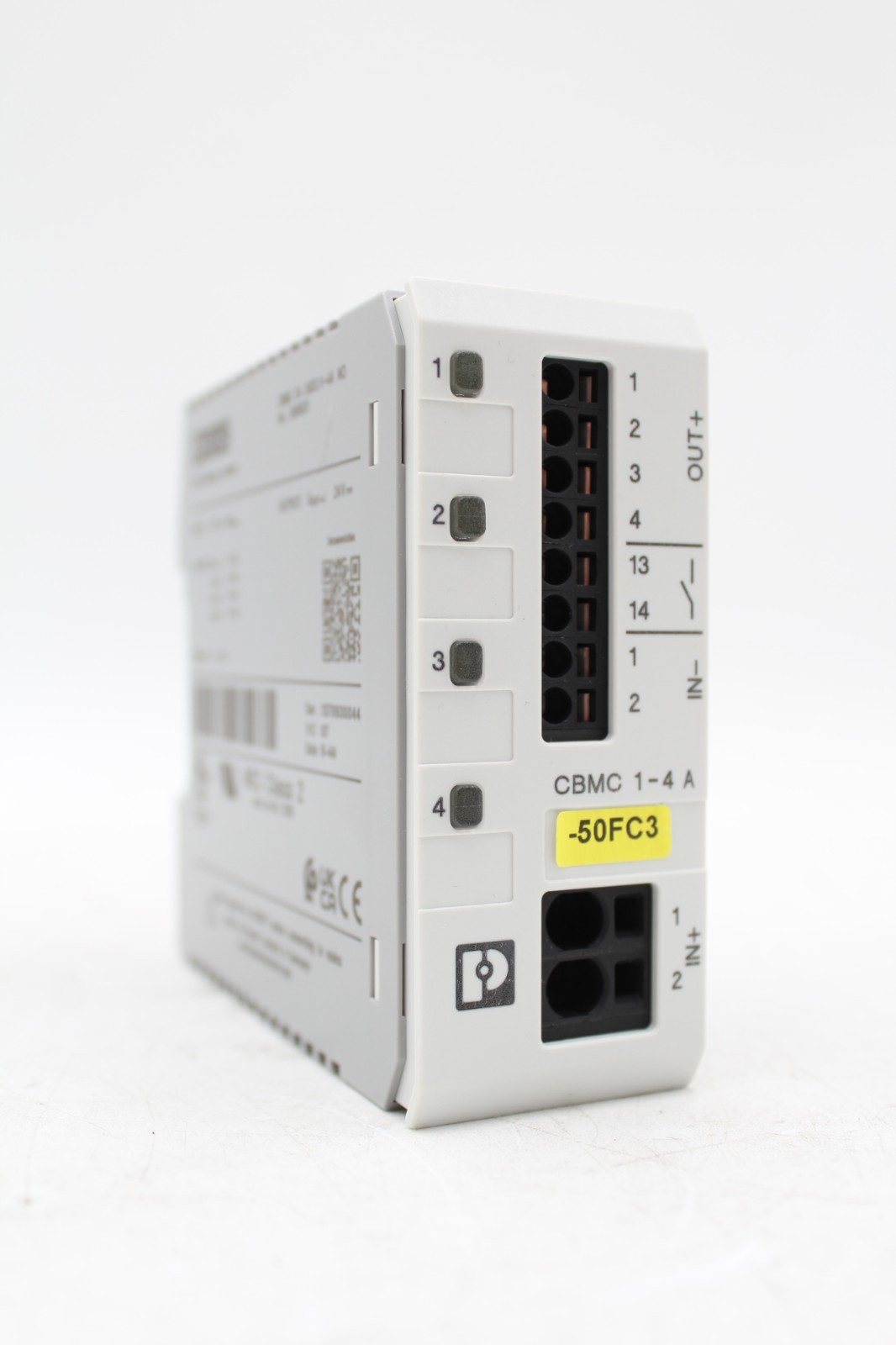 Phoenix Contact CBMC E4 24DC/1-4A NO / 2906031 24VDC IP20 Circuit Breaker