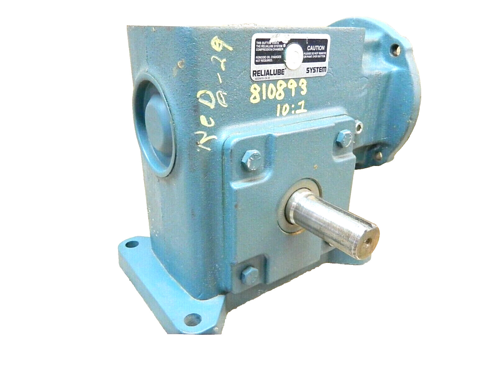 DODGE TIGEAR 10:1 Ratio Speed Reducer 951 In Lbs 140TC 140/262-10