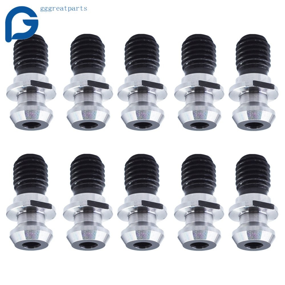 Coolant Pull Stud Retention Knob CAT40 45°0.740″ for Mazak Fadal HURCO Okuma10pc