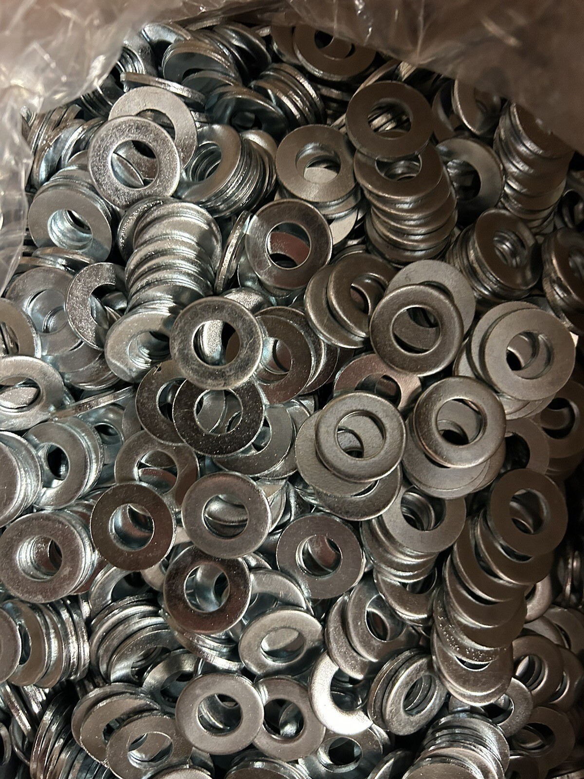 100 Flat Washer 1/2″ x 1″ CR+3 ROHS Compliant SAE Low Carbon Steel Washers